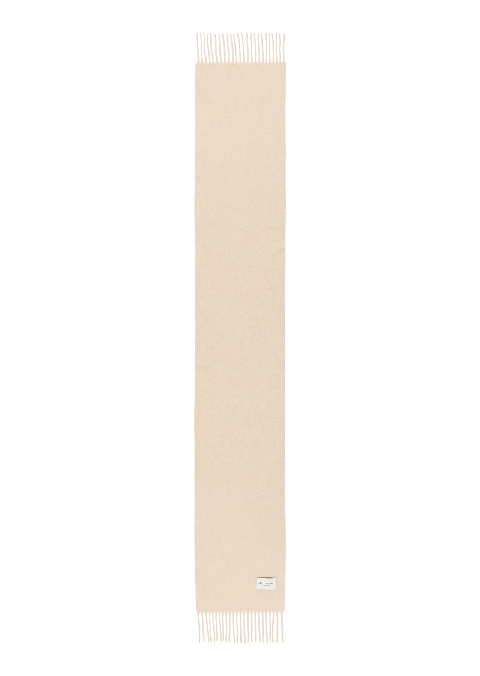 Marc OPolo Schal, mit Fransen aus softer Schurwolle, ca. 30 x190 cm günstig online kaufen
