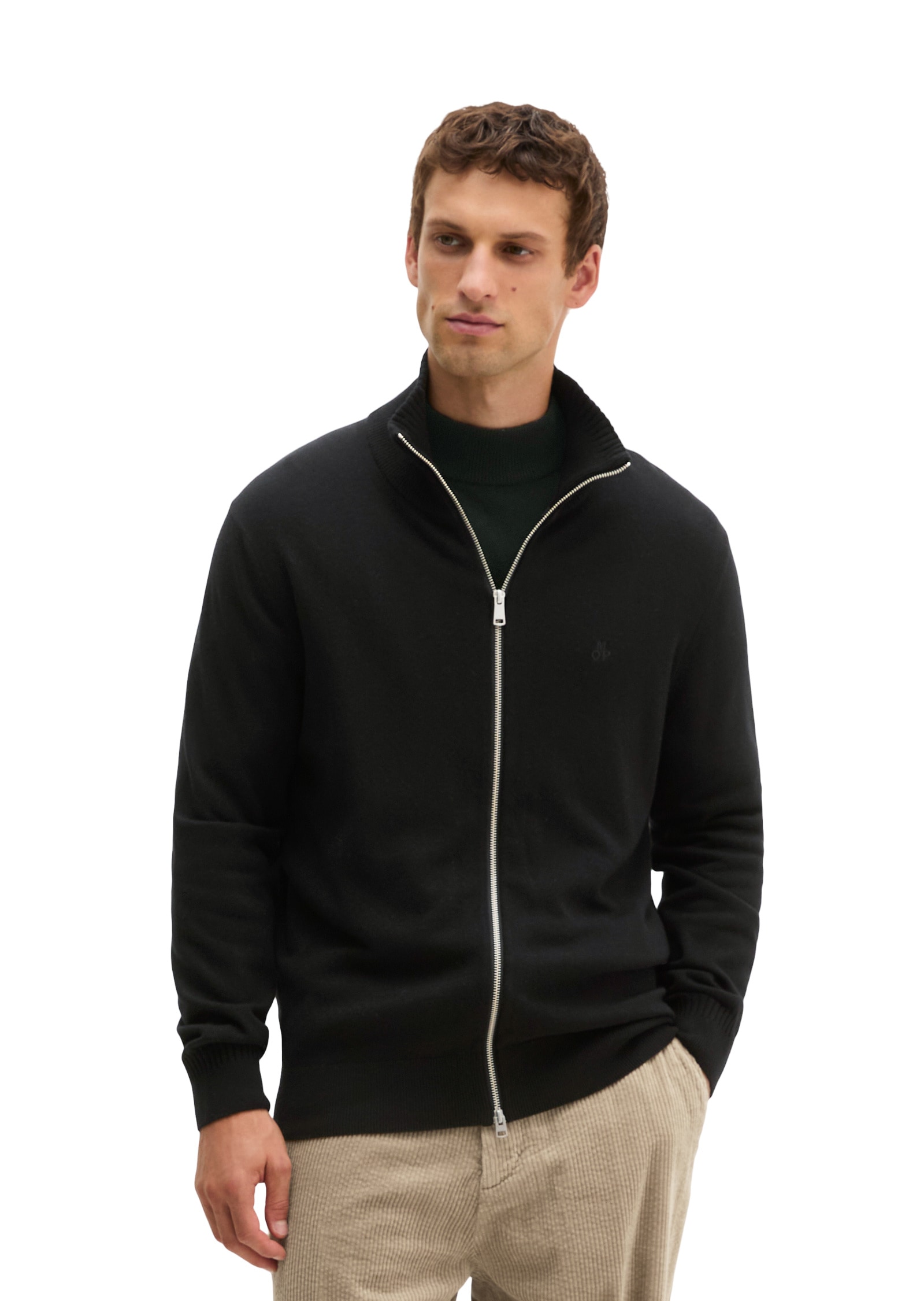 Marc OPolo Cardigan "aus Bio-Baumwoll-Schurwoll-Mix"