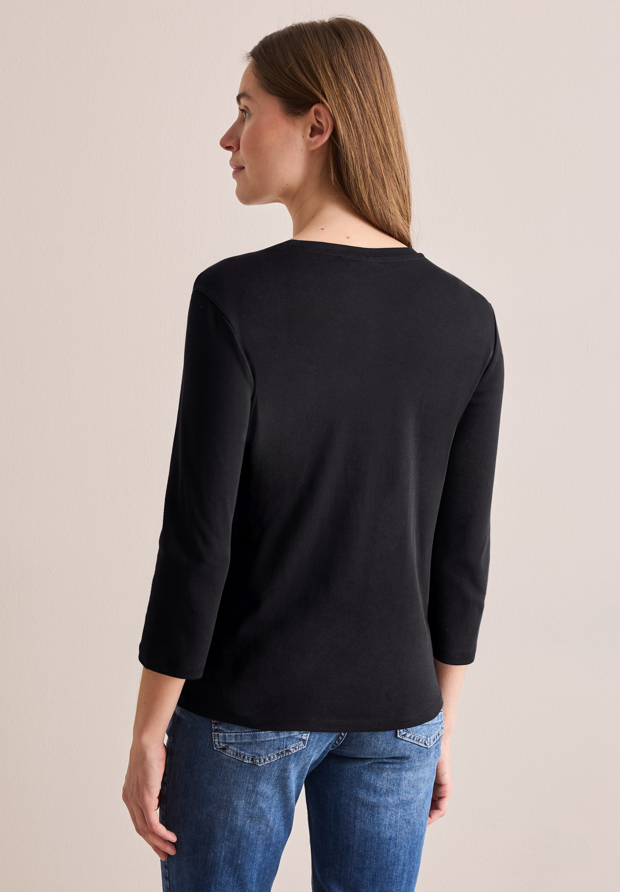 Cecil Langarmshirt, aus reiner Baumwolle