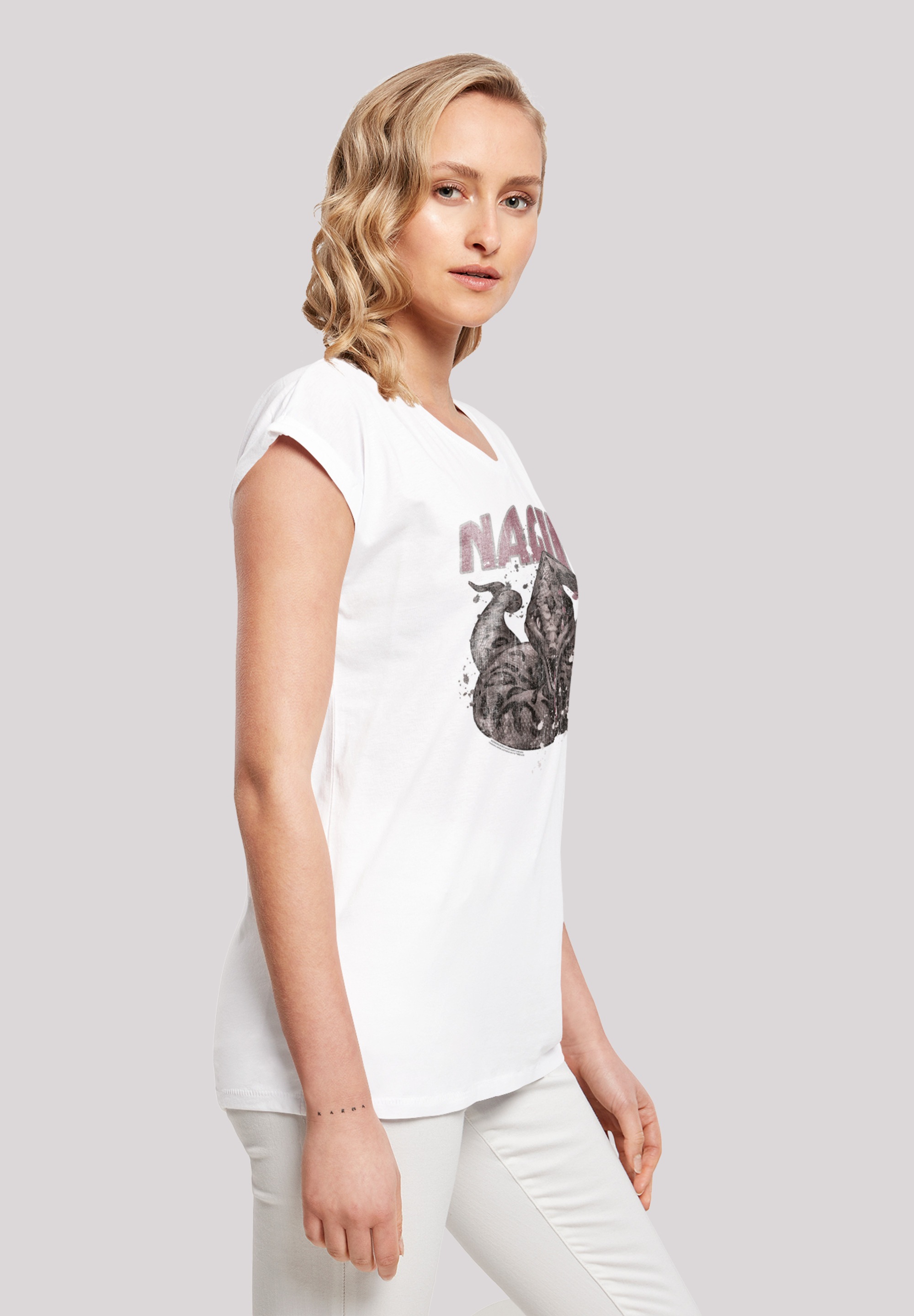 F4NT4STIC T-Shirt »Harry Potter Nagini Splats«, Print
