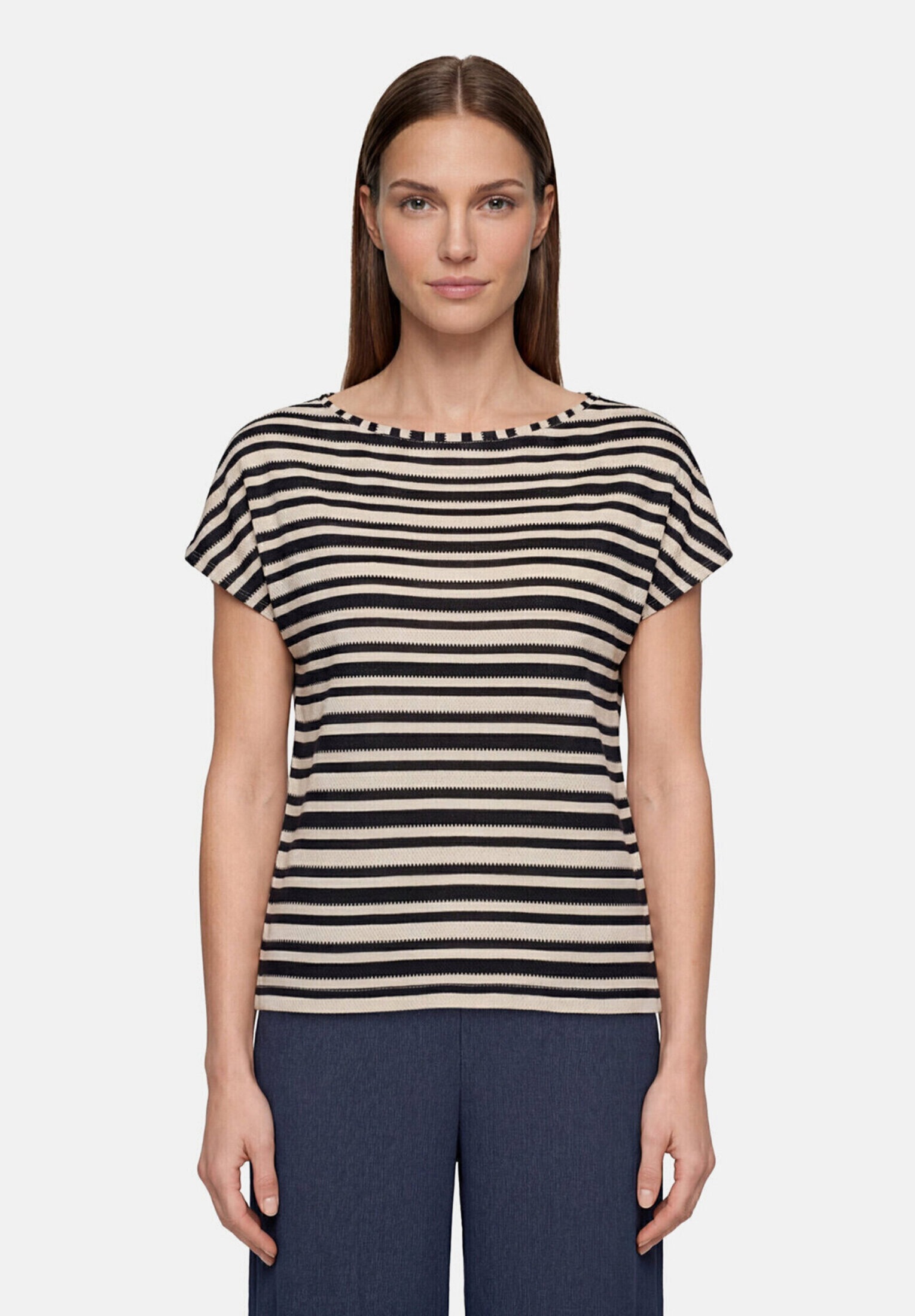 Betty Barclay Kurzarmshirt »Damen mit U-Boot-Ausschnitt« 1