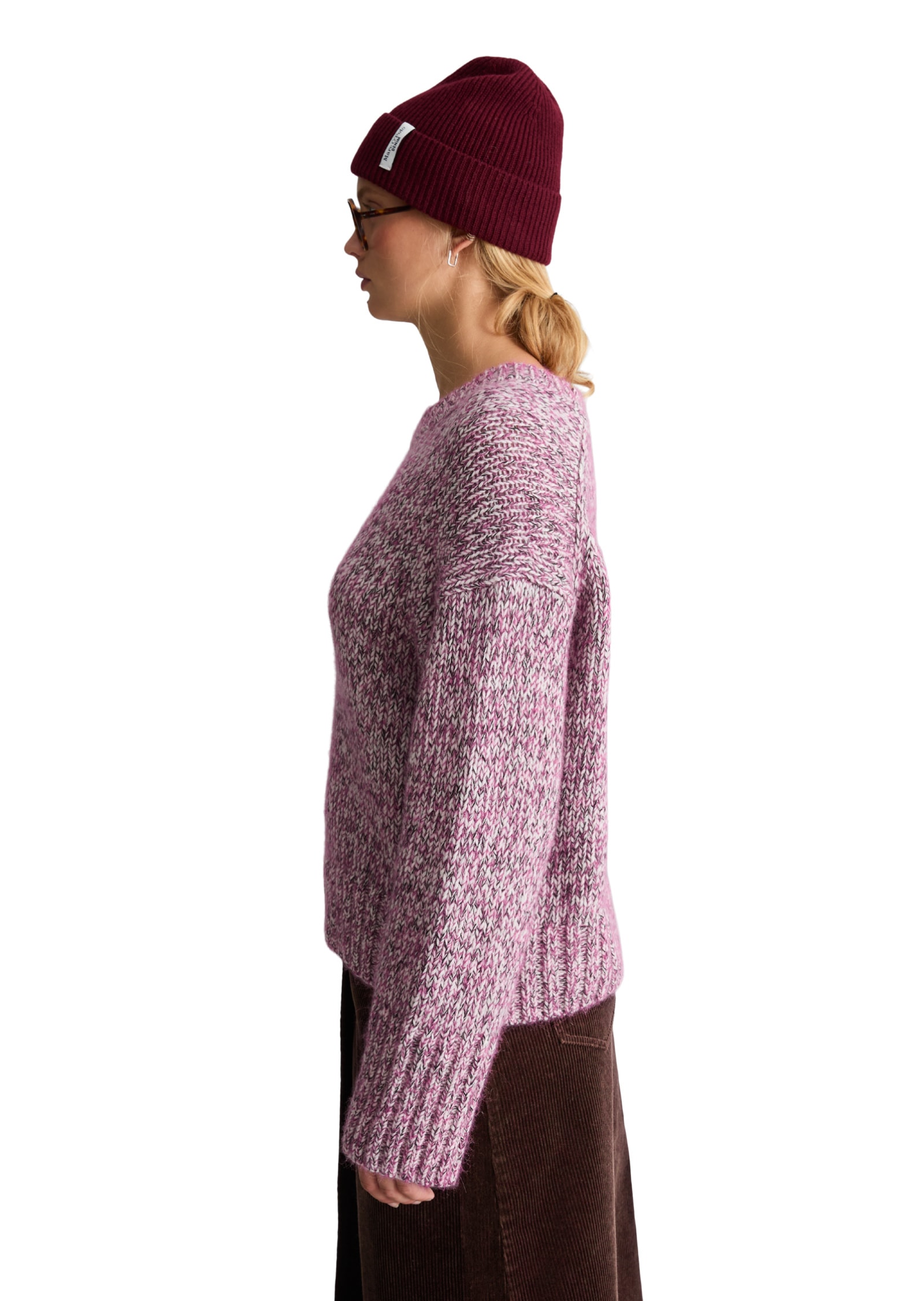 Marc O'Polo DENIM Strickpullover »aus Schurwolle-Alpakawolle-Mix«
