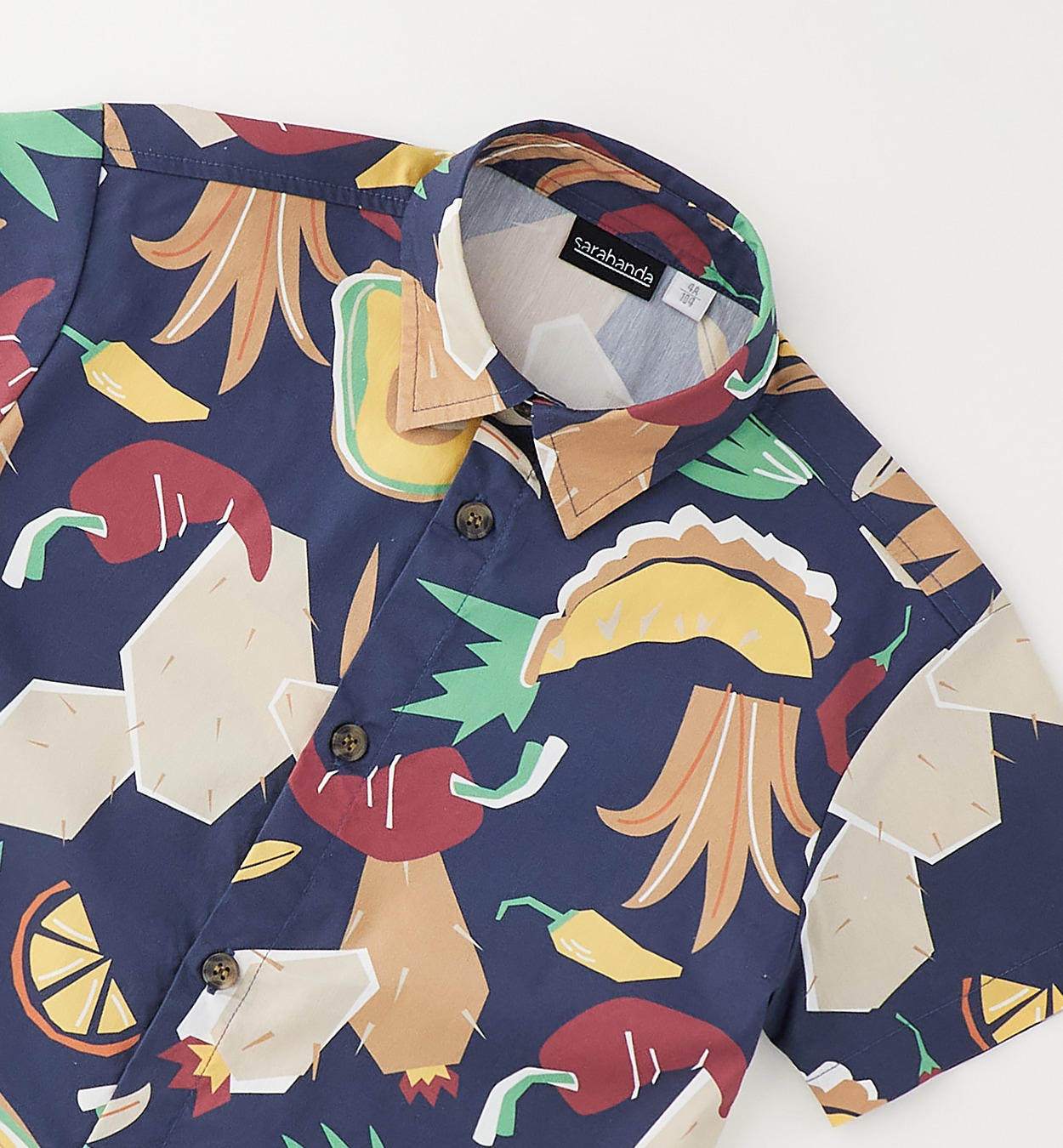 SARABANDA Jungen Businessshirt "BABY BOY SUMMER SHIRT"weiß, blau, Gr. 116, 69% Baumwolle, 27% Polyamid, 4% Elasthan, Shirts