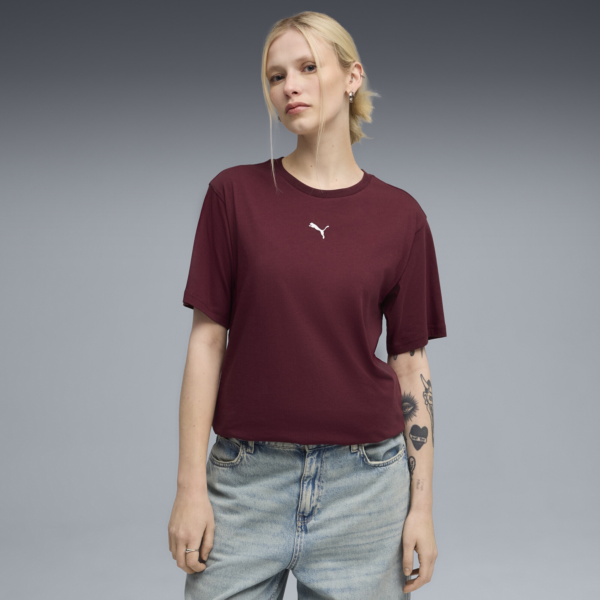 PUMA T-Shirt »ESS Relaxed T-Shirt Damen«