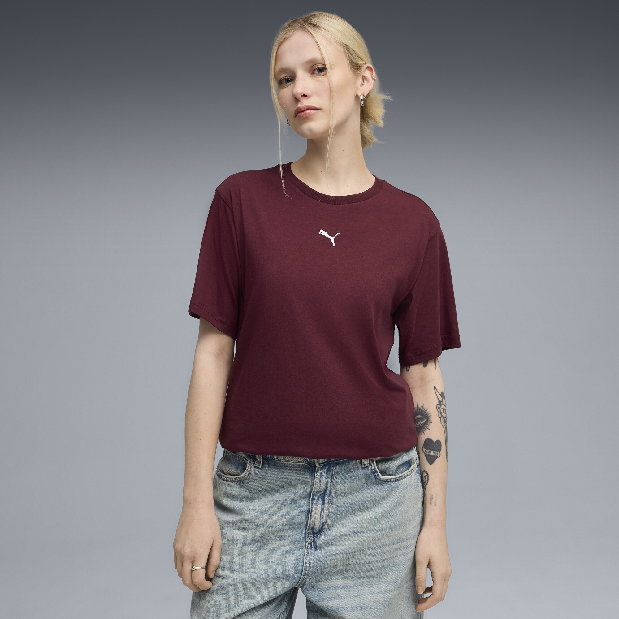 PUMA T-Shirt "ESS Relaxed T-Shirt Damen" günstig online kaufen