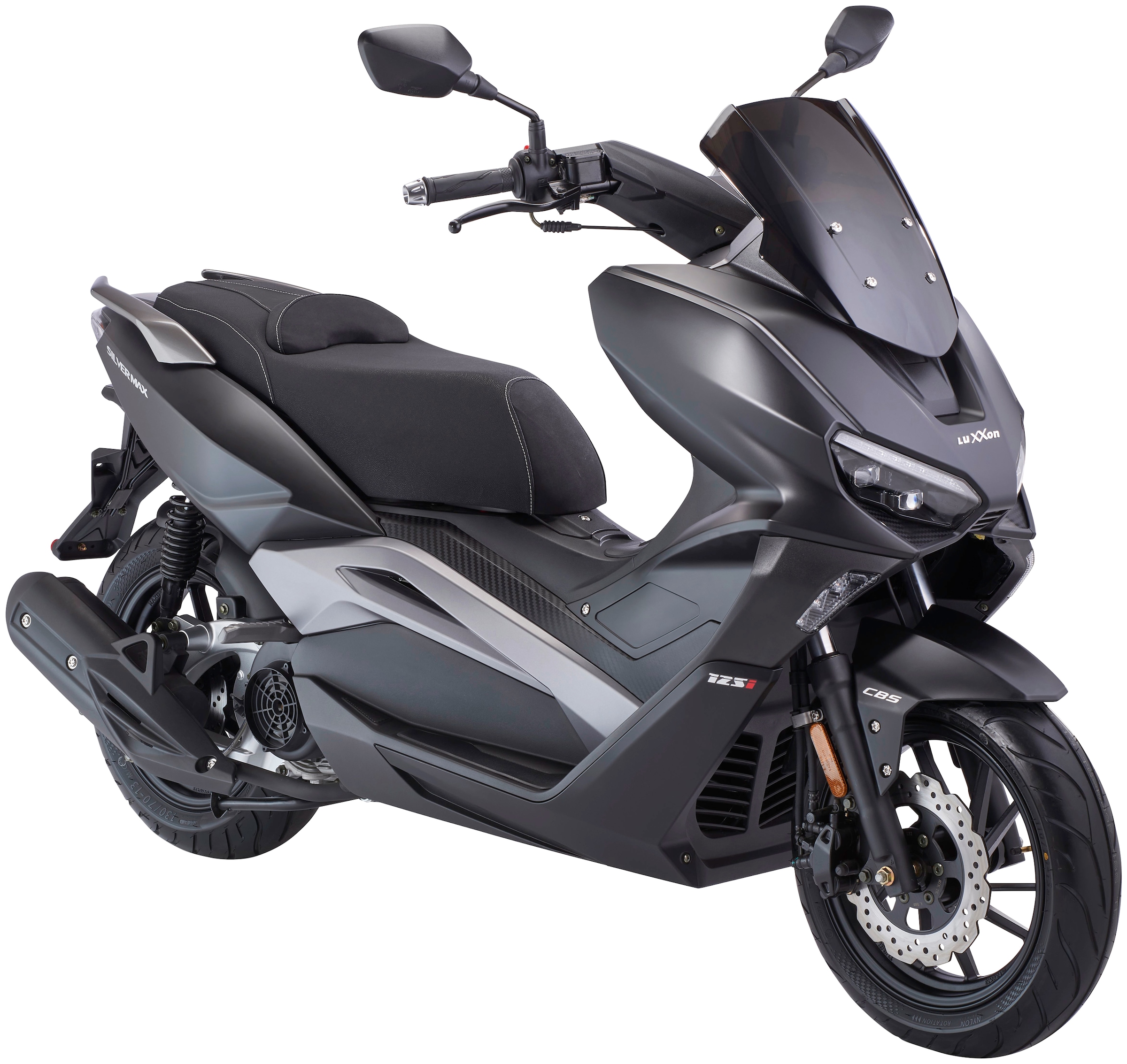 Luxxon Motorrad »Silvermax«, 124,6 km/h, Raten BAUR cm³, auf Euro | 9,8 85 5, PS