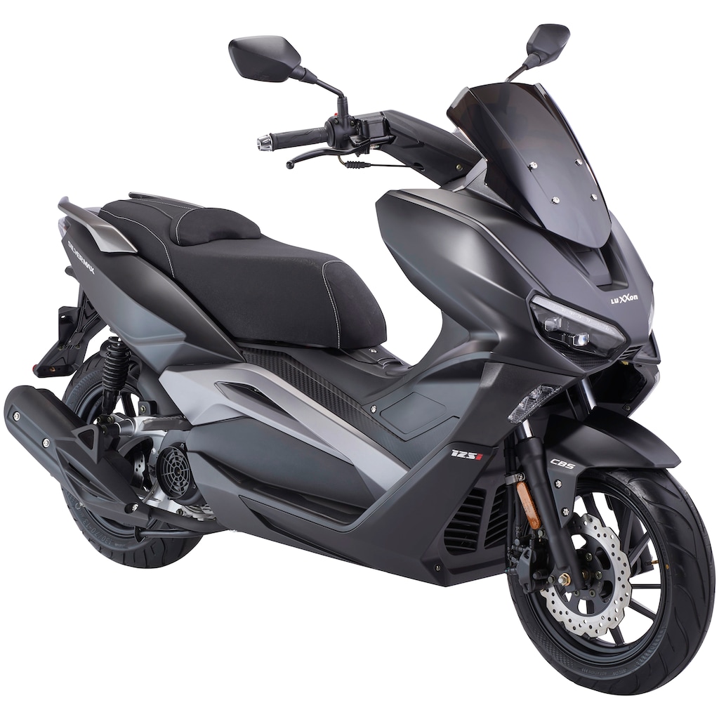 Luxxon Motorrad »Silvermax«, 124,6 cm³, 85 km/h, Euro 5, 10,2 PS