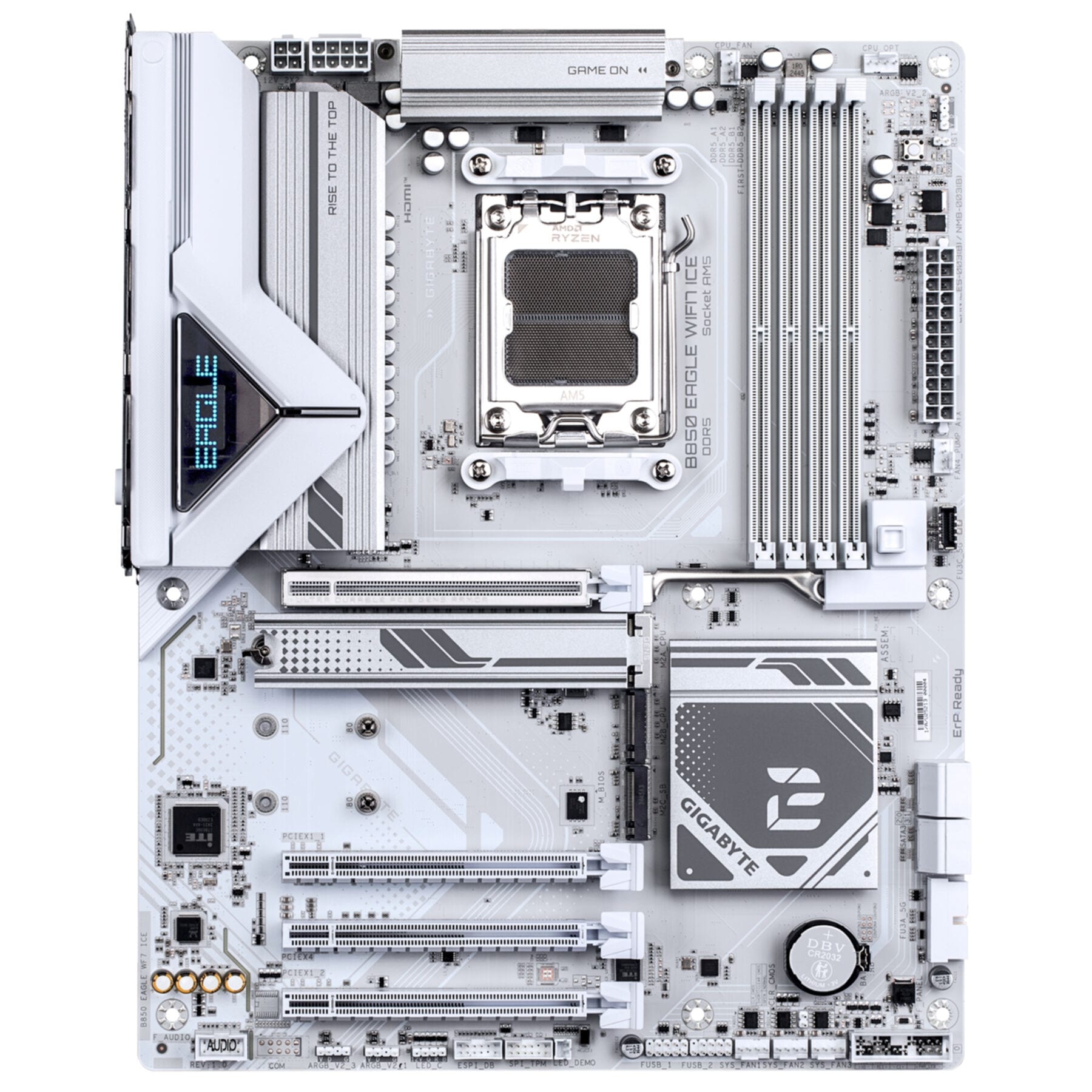Gigabyte Mainboard »B850 EAGLE WIFI7 ICE Mainboard – AMD Ryzen 9000 Serie Prozessoren, dig«