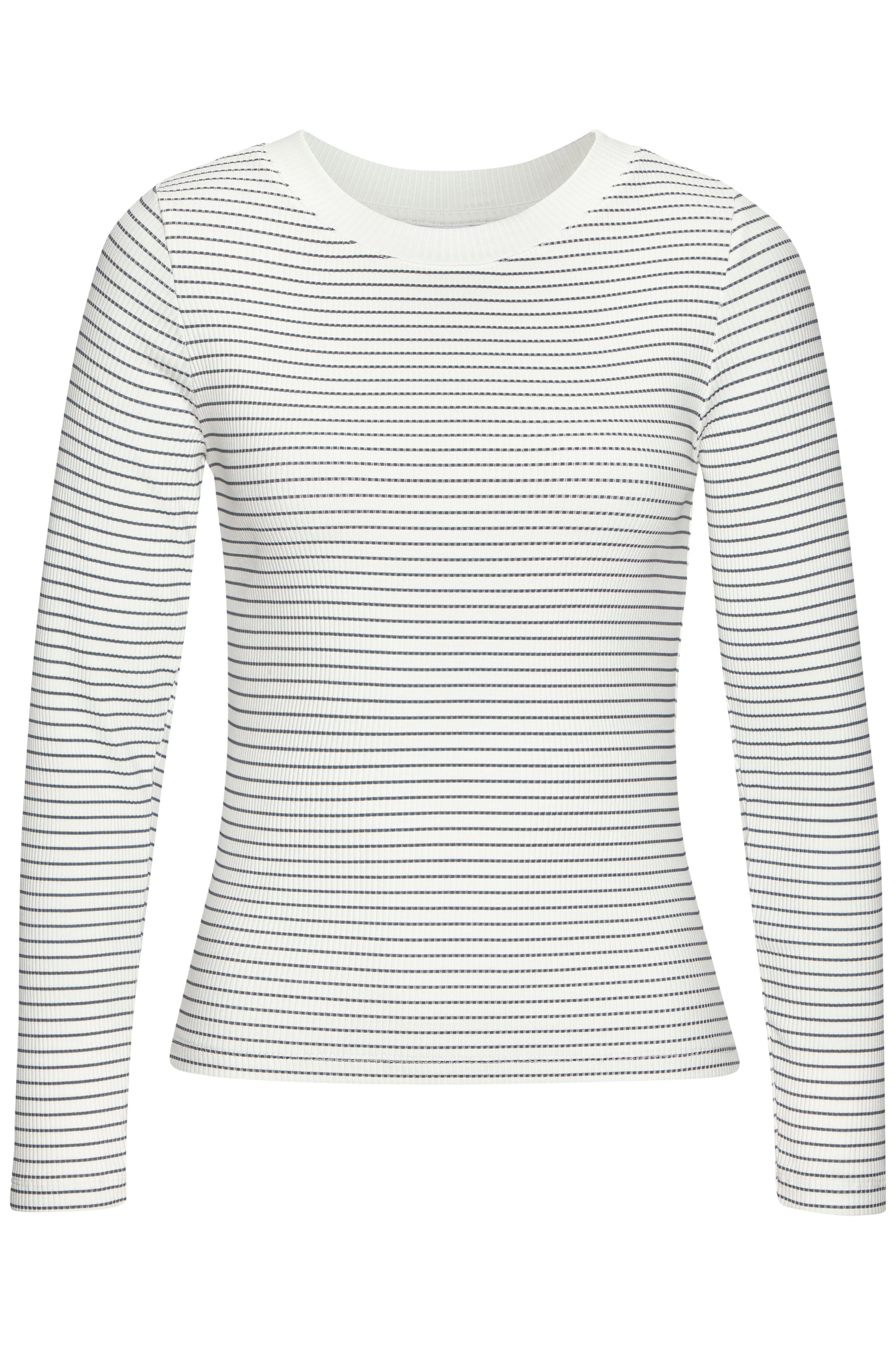 LASCANA Langarmshirt aus Rippware, Streifenshirt günstig online kaufen