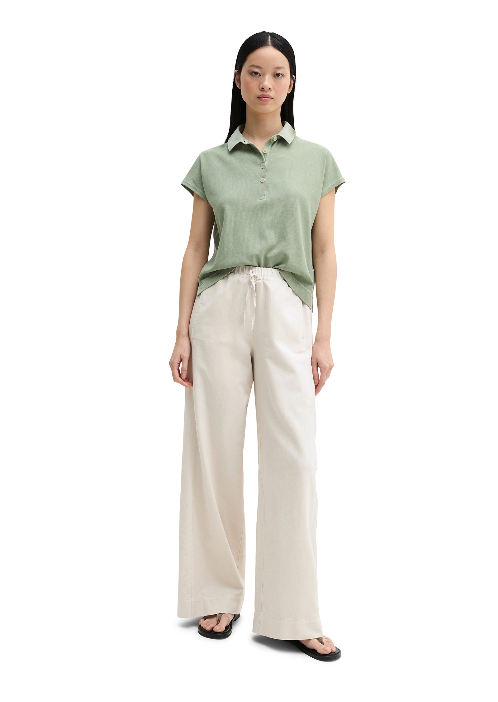 Marc O'Polo Poloshirt »aus weichem Single Jersey«