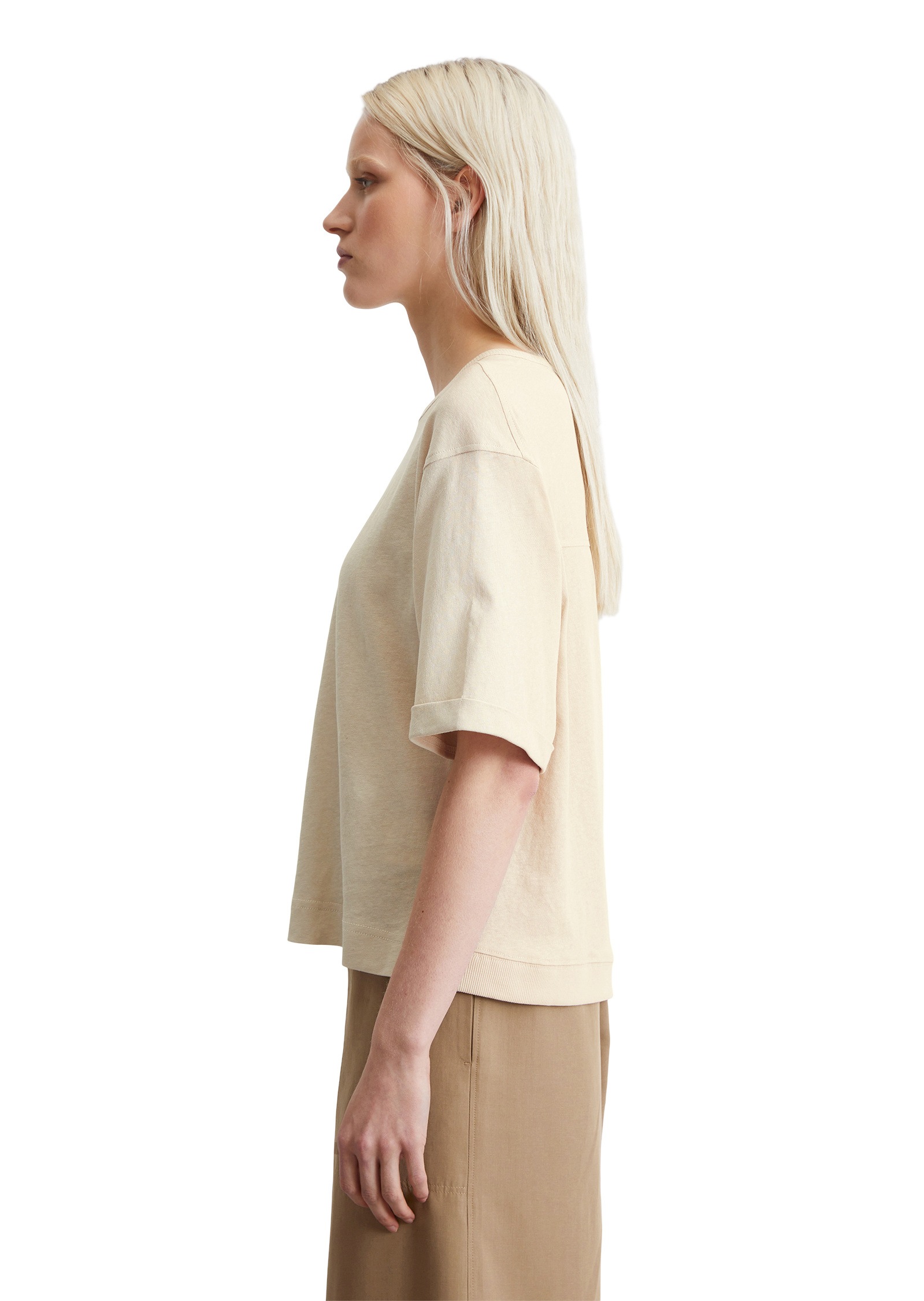 Marc OPolo T-Shirt "aus Organic Cotton-Hanf-Mix" günstig online kaufen