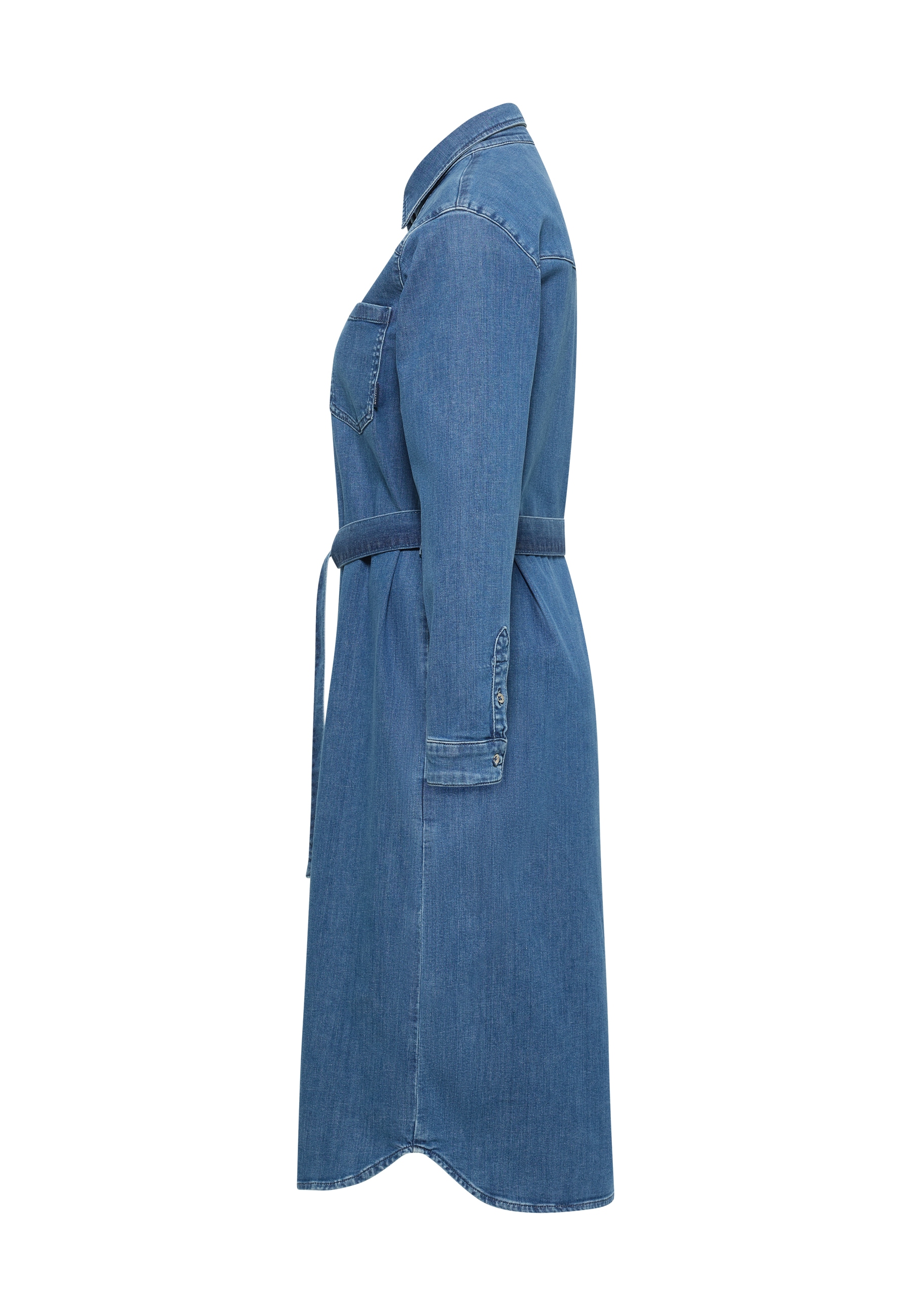 MUSTANG Maxikleid »Damen Style Camilla Denim Dress«