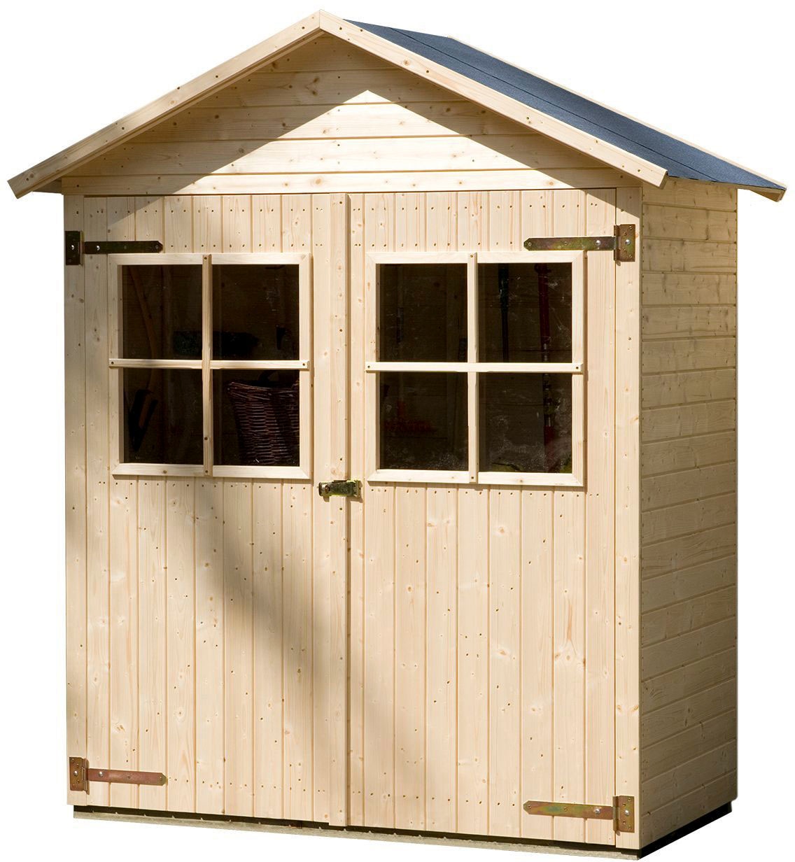 weka Gerätehaus "Garten-/Terrassenschrank 357 Gr.2", natur, Satteldach, 14 günstig online kaufen