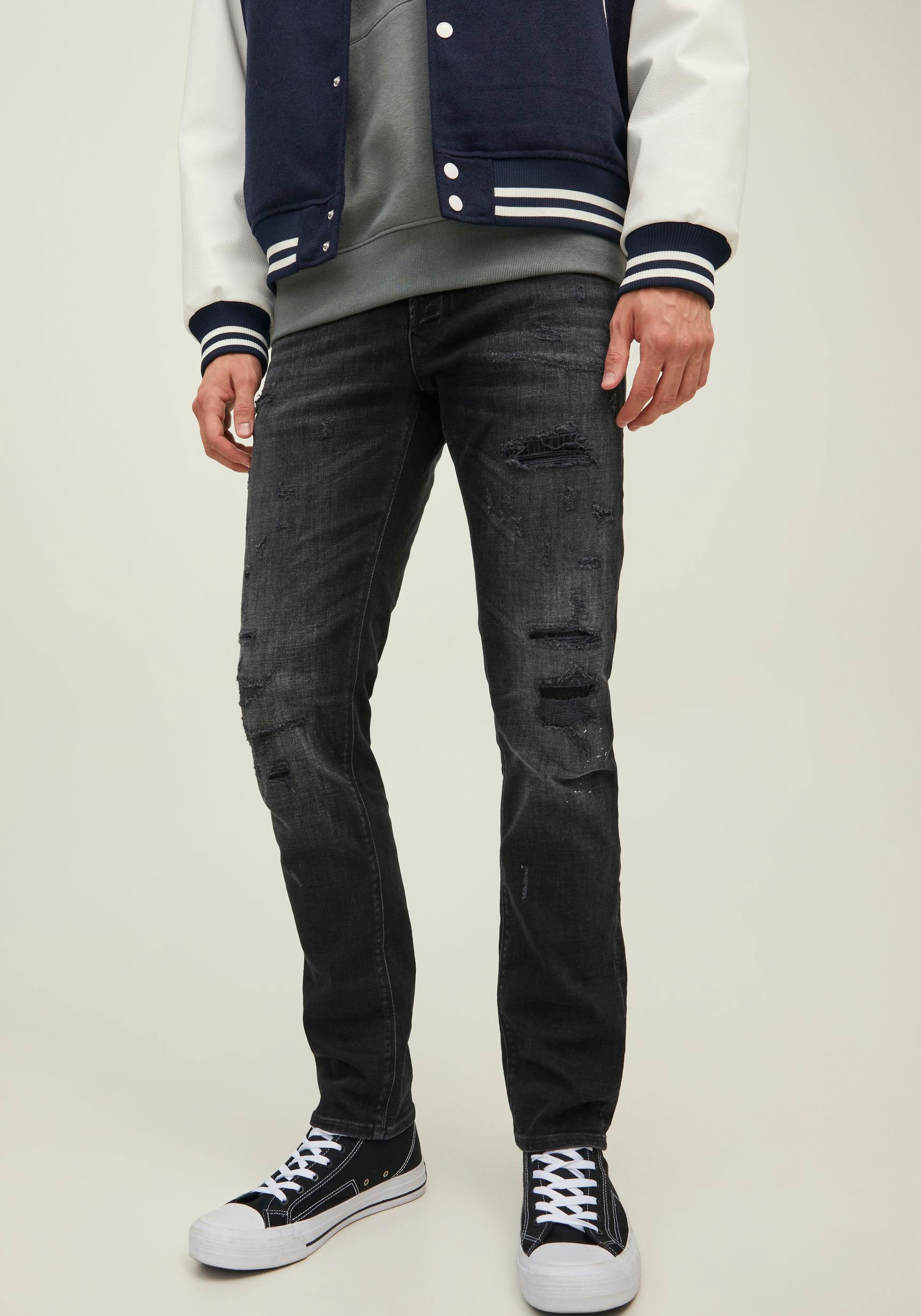 Jack & Jones Slim-fit-Jeans "JJIGLENN JJBLAIR GE 802 NOOS"