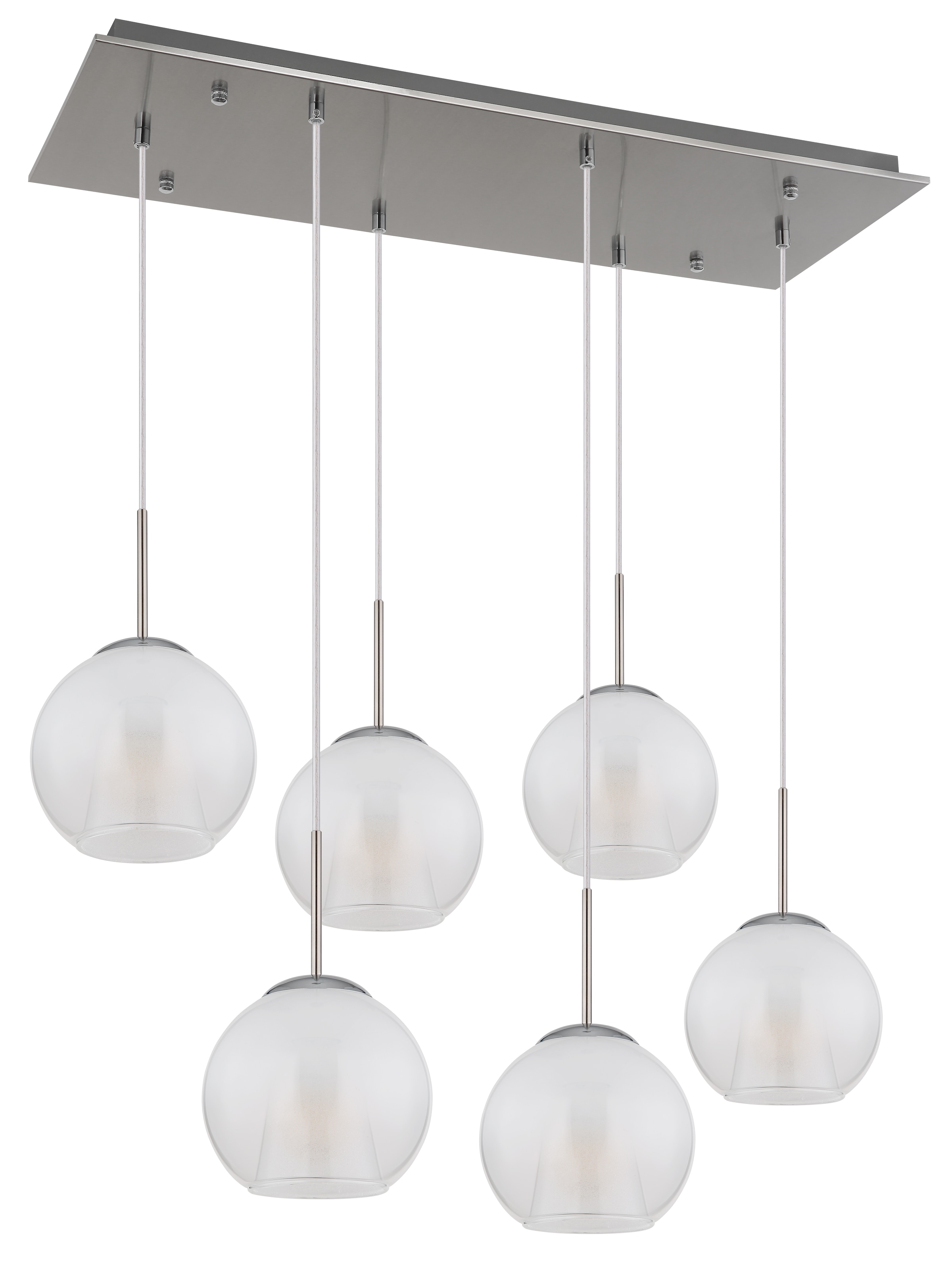 GLOBO LIGHTING Hängeleuchte »BARRY«, Leuchtmittel E27 | ohne Leuchtmittel, Hängelampe/Pendelleuchte/Esszimmer/Wohnzimmer/Esstisch