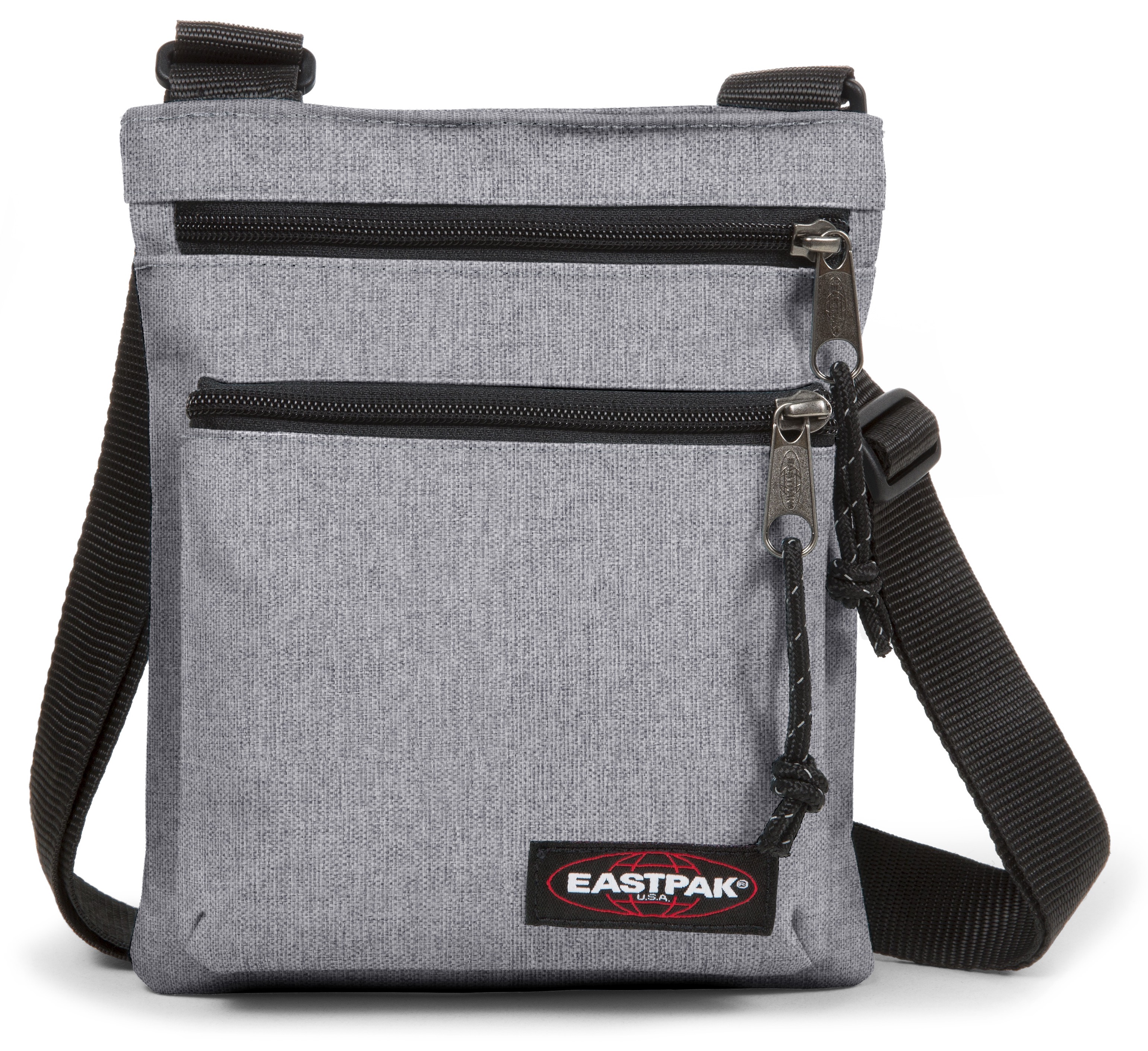 Eastpak Umhängetasche "RUSHER, Sunday Grey", Crossbody Bag, Mini Messenger Bag
