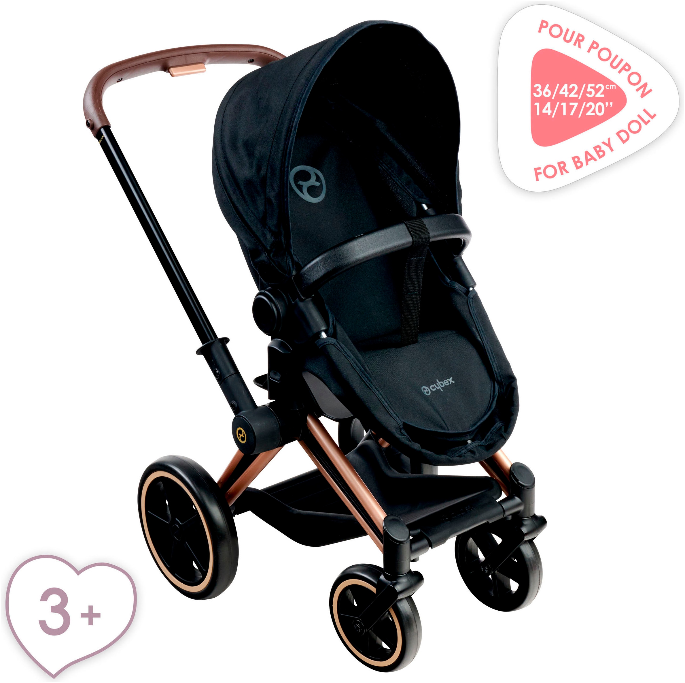 Corolle® Kombi-Puppenwagen »Mon Premier Poupon, 36-42cm Cybex«