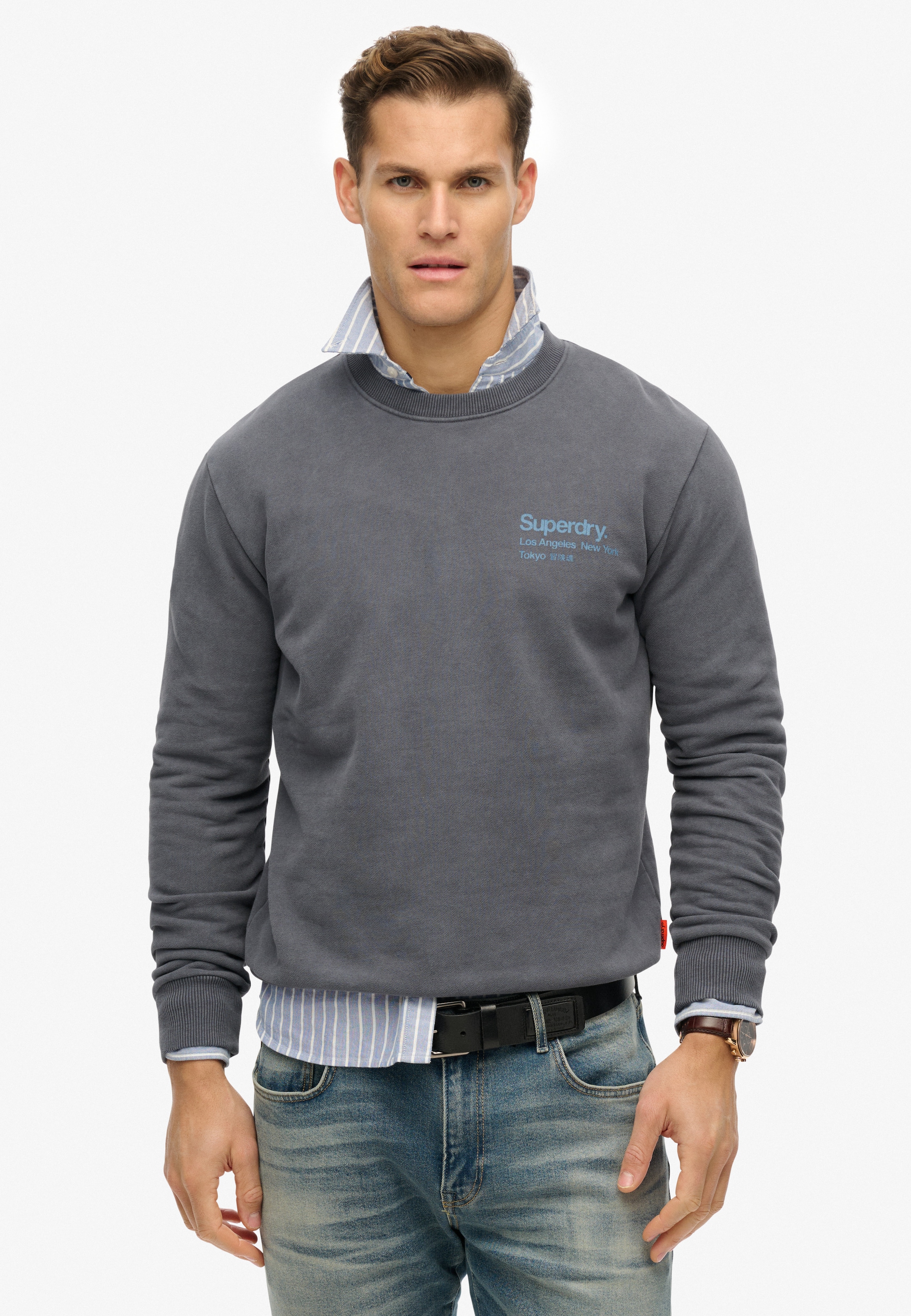 Superdry Sportinio stiliaus megztinis »CORE LOG...