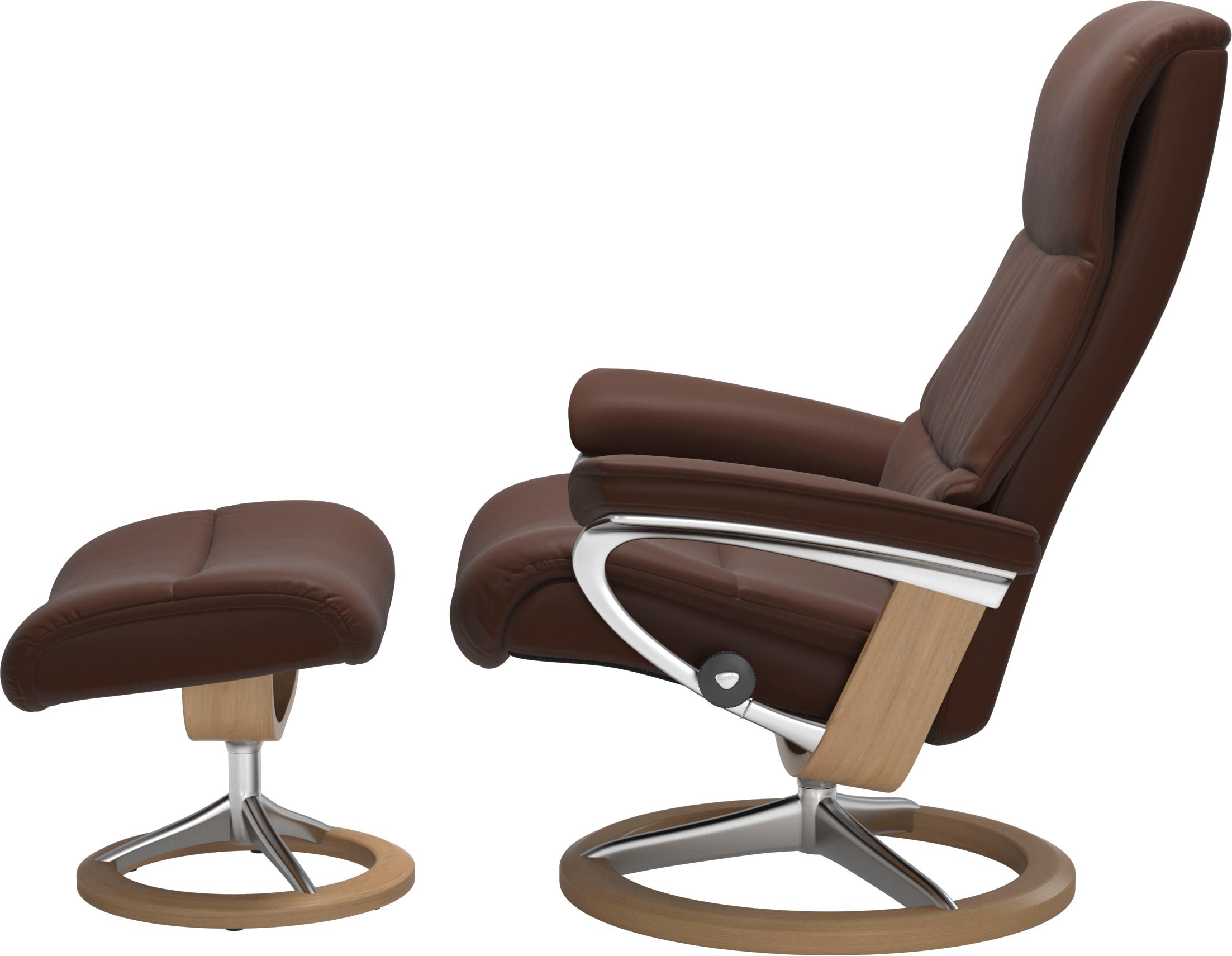 Stressless® Relaxsessel »View«, mit Signature Base, Größe M,Gestell Eiche