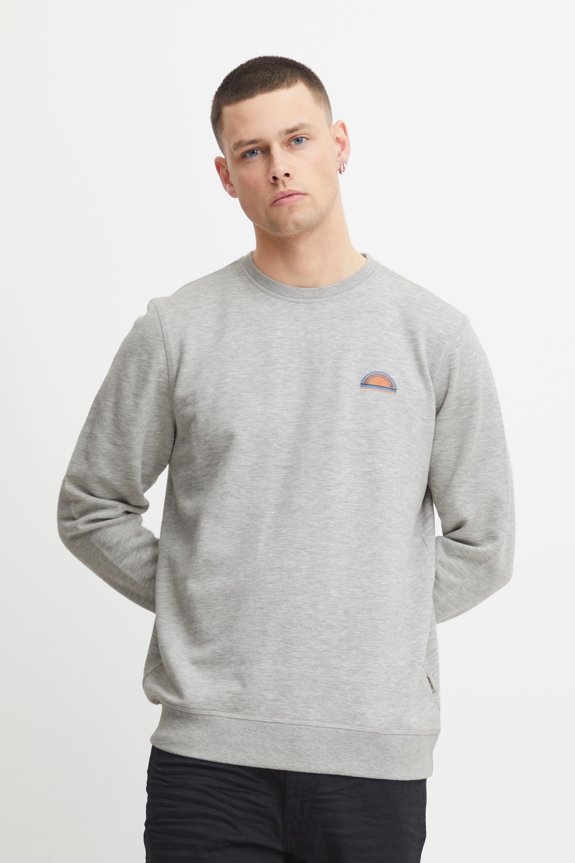 Blend Longpullover "BHSweatshirt" Klassisches Sweatshirt mit Rundhalsaussch günstig online kaufen