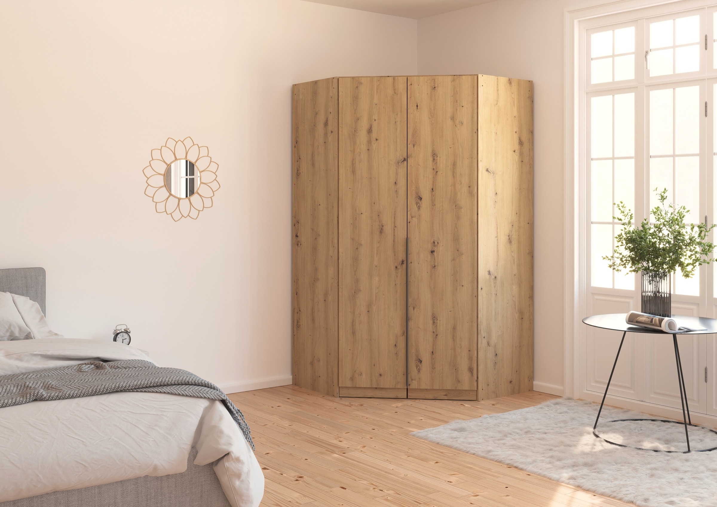 OTTO home Eckkleiderschrank "Kleiderschrank Schrank Ankleidezimmer Schlafzi günstig online kaufen