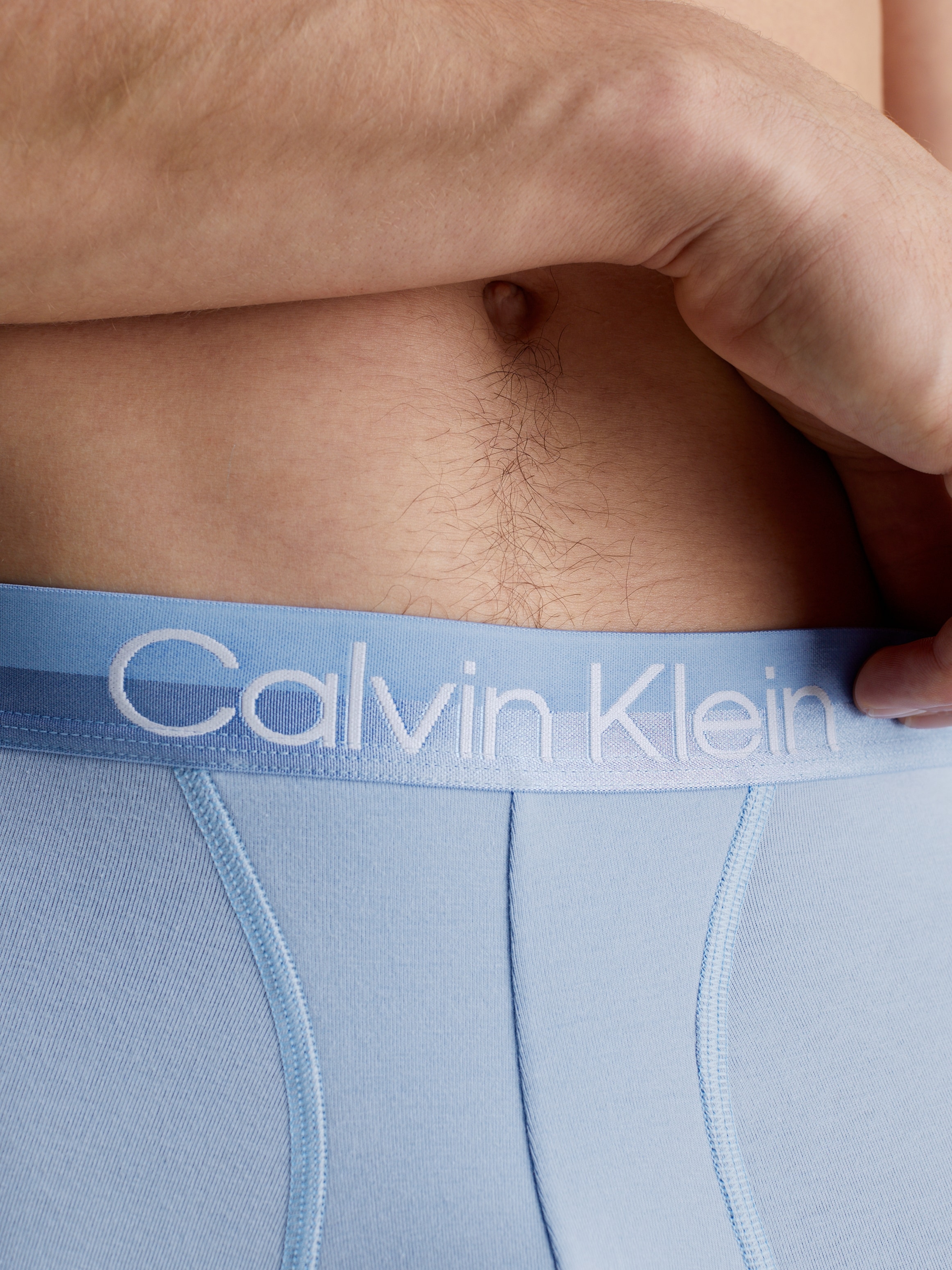 Calvin Klein Underwear Trunk, (Packung, 3 St.), mit Logoschriftzug auf dem Bund