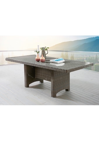 Destiny Sodo stalas »LUNA« Polyrattan 165x100x...