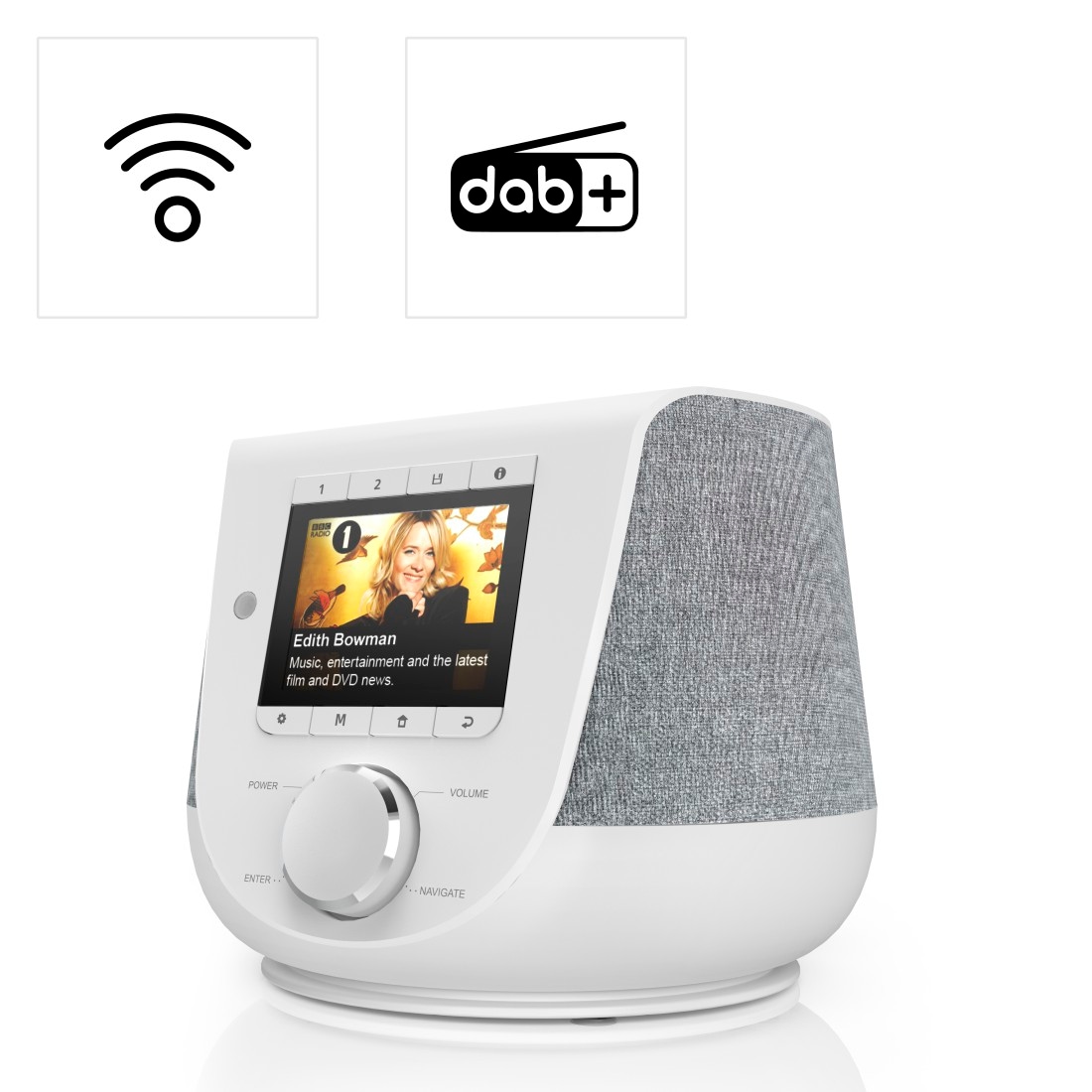 Hama Digitalradio (DAB+) »Digitalradio DIR3200SBT FM/DAB/DAB+/Internetradio/ App/Bluetooth®«, (Digitalradio (DAB+)-Internetradio-FM-Tuner 10 W),  Farbdisplay | BAUR