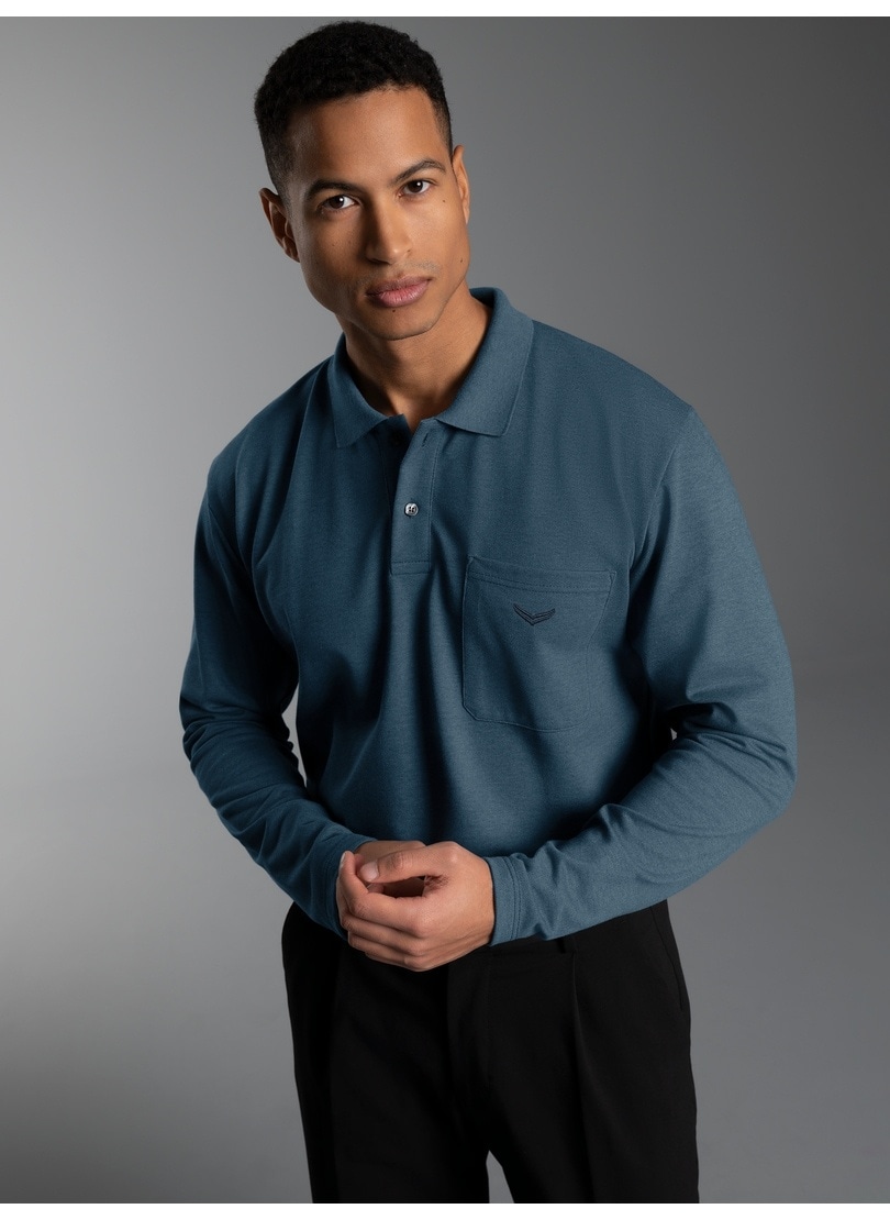 Trigema Poloshirt "TRIGEMA Poloshirt mit Brusttasche" 1 Stk. günstig online kaufen