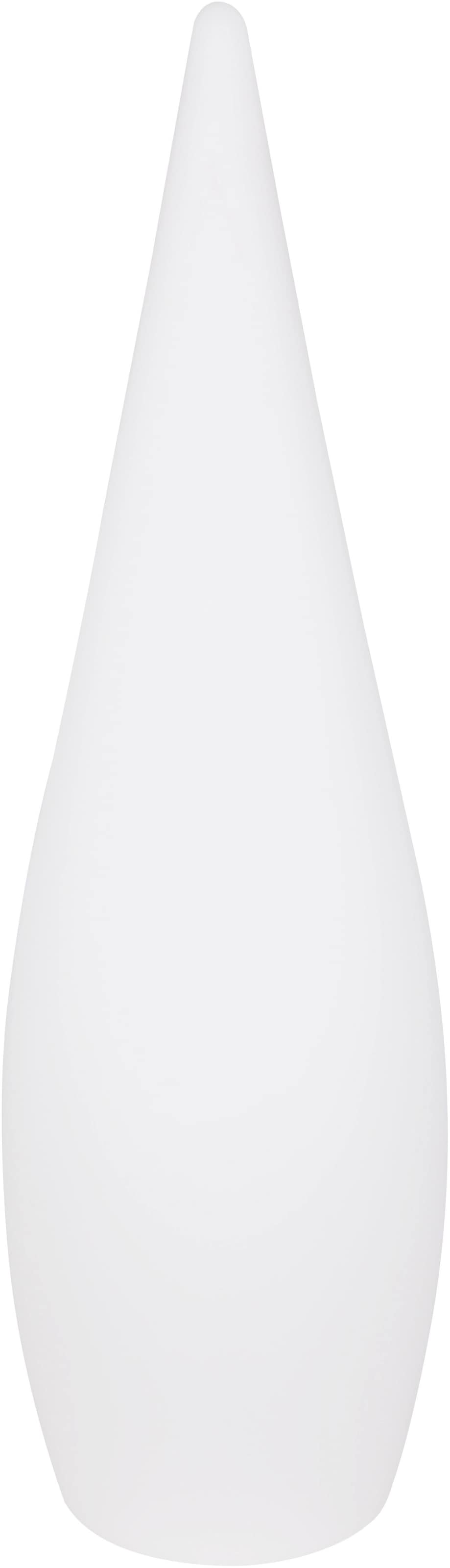 GLOBO LIGHTING Außen-Stehlampe "VASCON" E27 1 Stk. Warmweiß Farbwechsel Rot günstig online kaufen