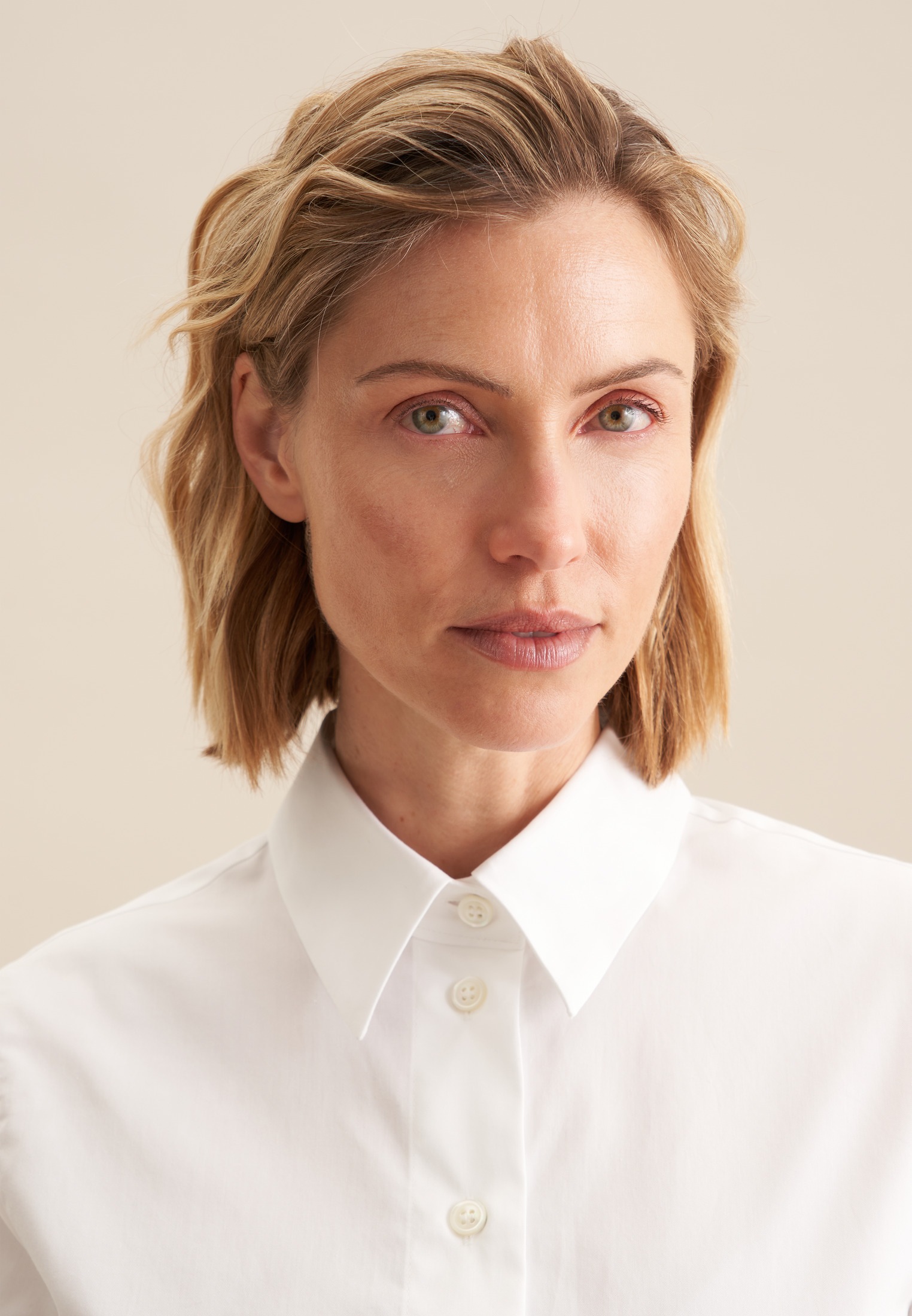 Thumbnail - seidensticker Hemdbluse "Schwarze Rose" 1/1 Kragen Uni