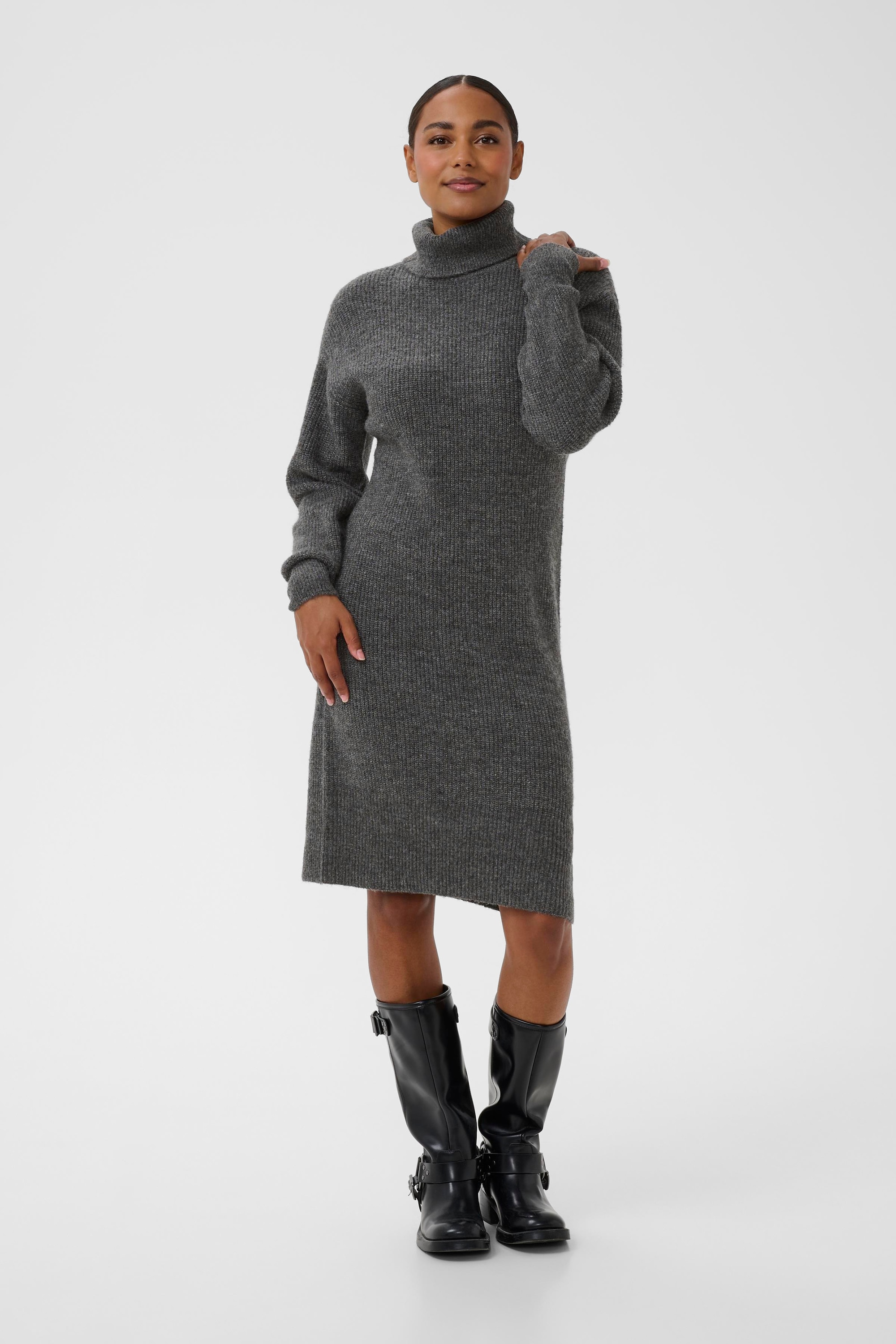 KAFFE Midikleid »Kleid KAmyra«
