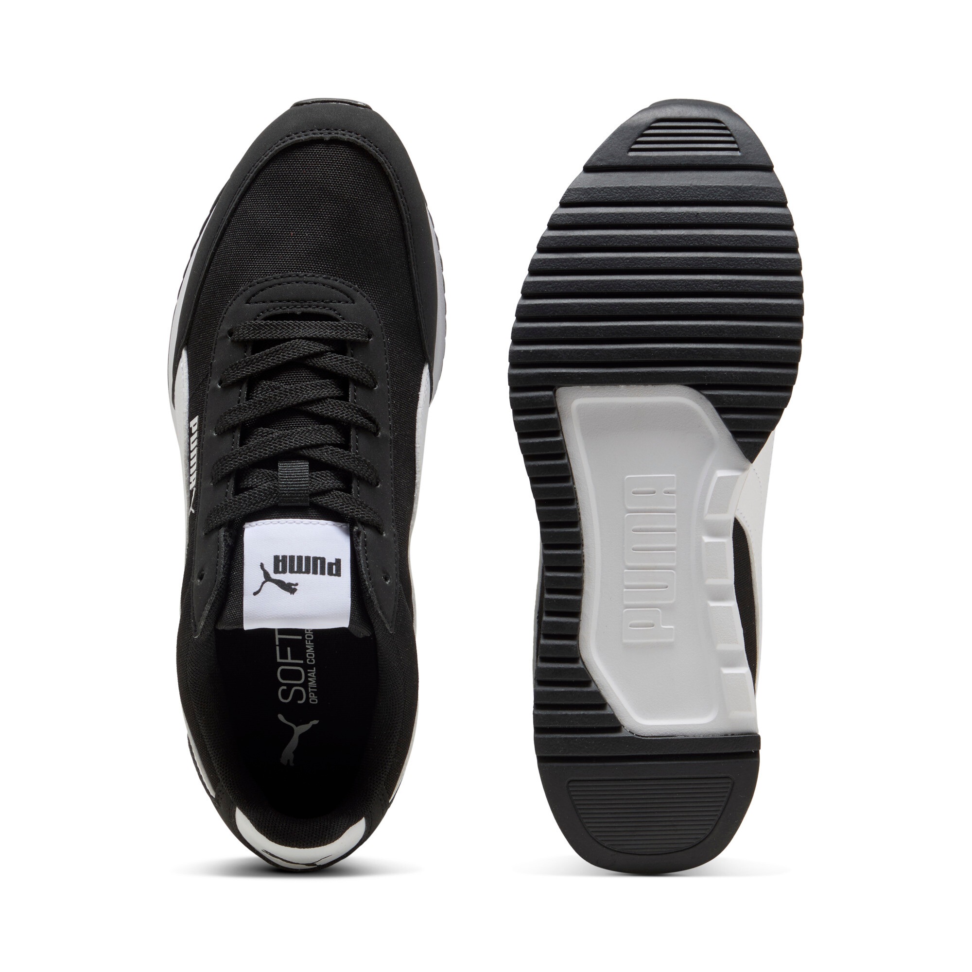 Puma R78 Lightwind Sneakers Black White EU 38 6
