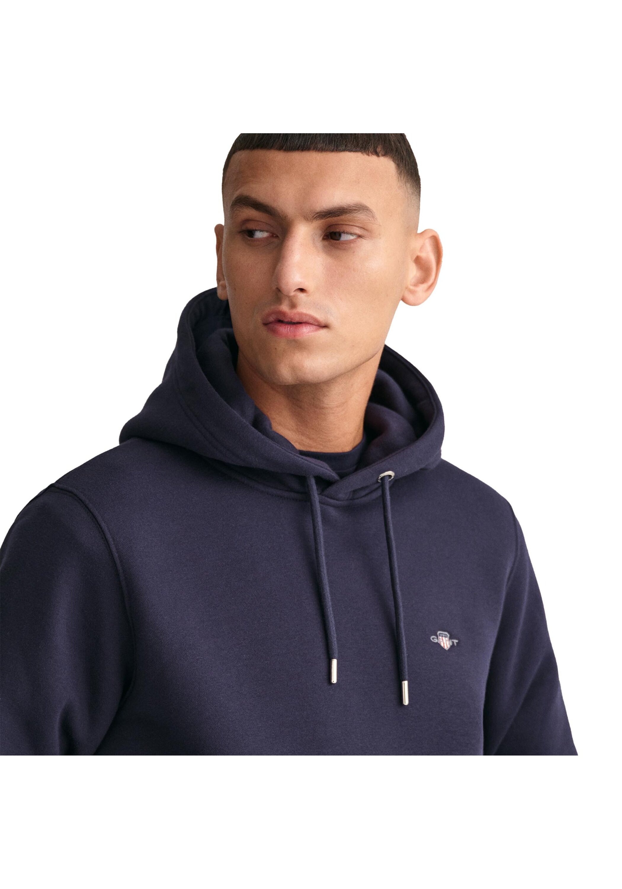 Gant Reg Shield Hoodie Evening Blue 3XL 3