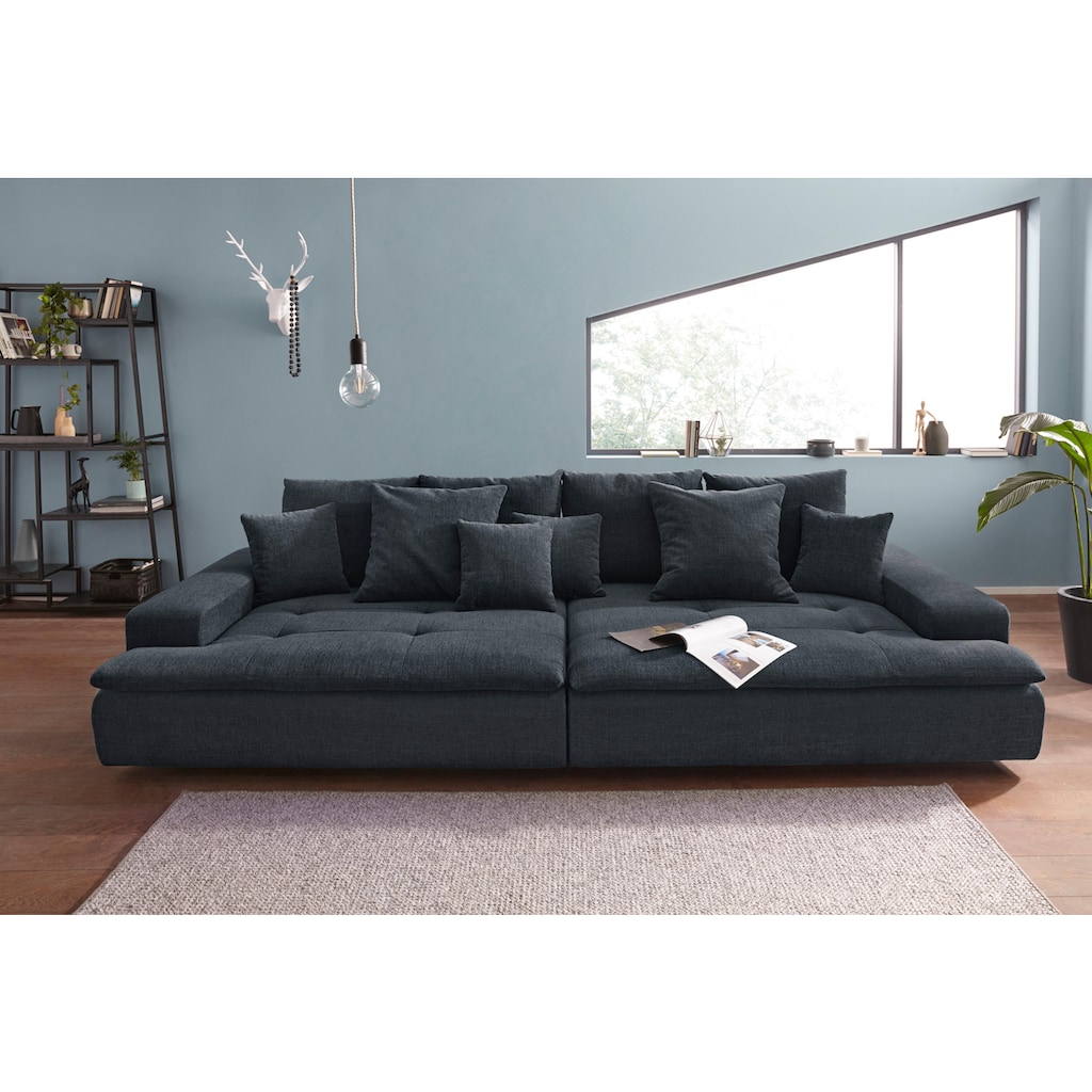 Mr. Couch Big-Sofa »Haiti«, wahlweise mit Kaltschaum (140kg Belastung/Sitz) und AquaClean-Stoff