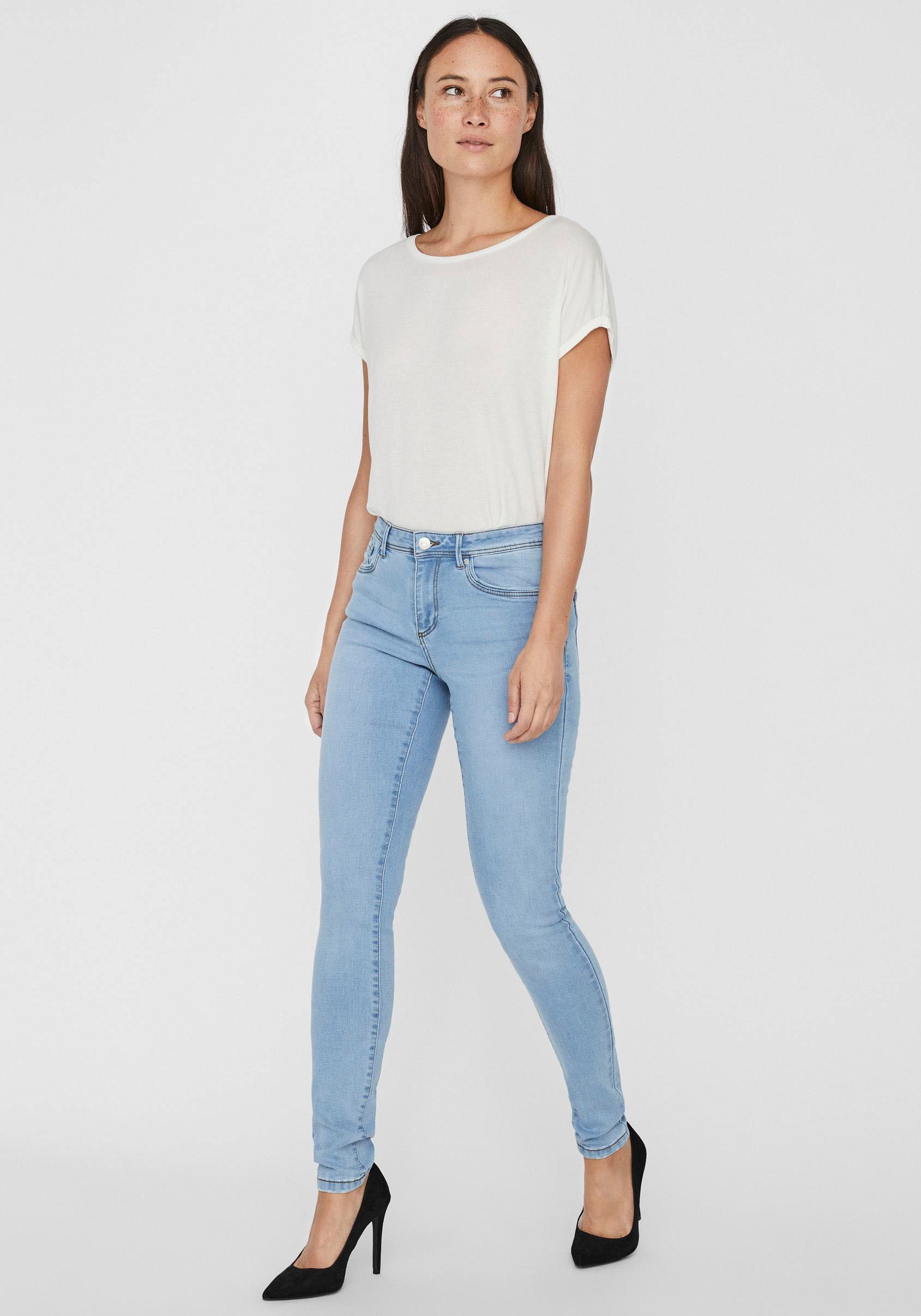 Vero Moda Skinny-fit-Jeans »VMTANYA MR S PIPING JEANS VI352 GA NOOS«