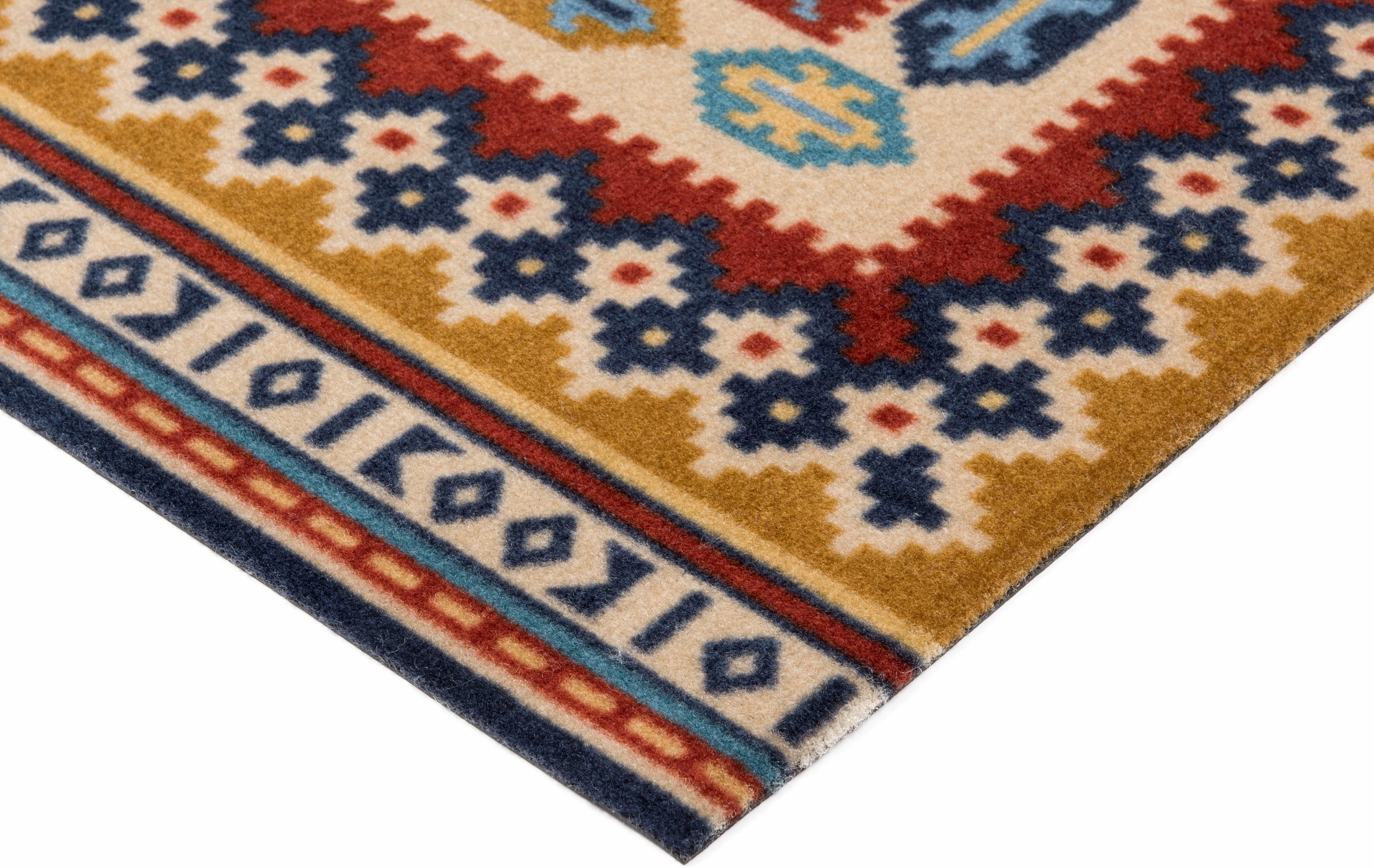HANSE Home Läufer »Nela«, rechteckig, 5 mm Höhe, Grafisches Design, Teppich-Läufer, Robust, Pflegeleicht, Waschbar