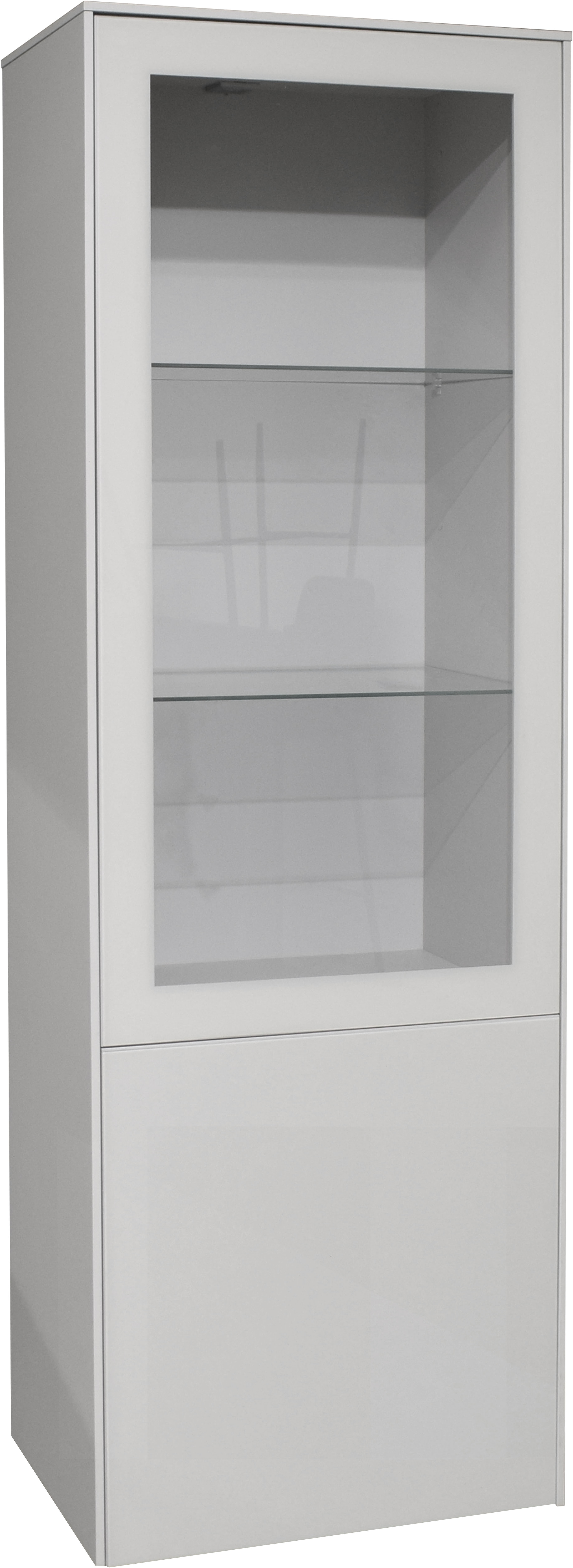 Mäusbacher Standvitrine "Imola" Mäusbacher Vitrine mit Glas- und Holztür