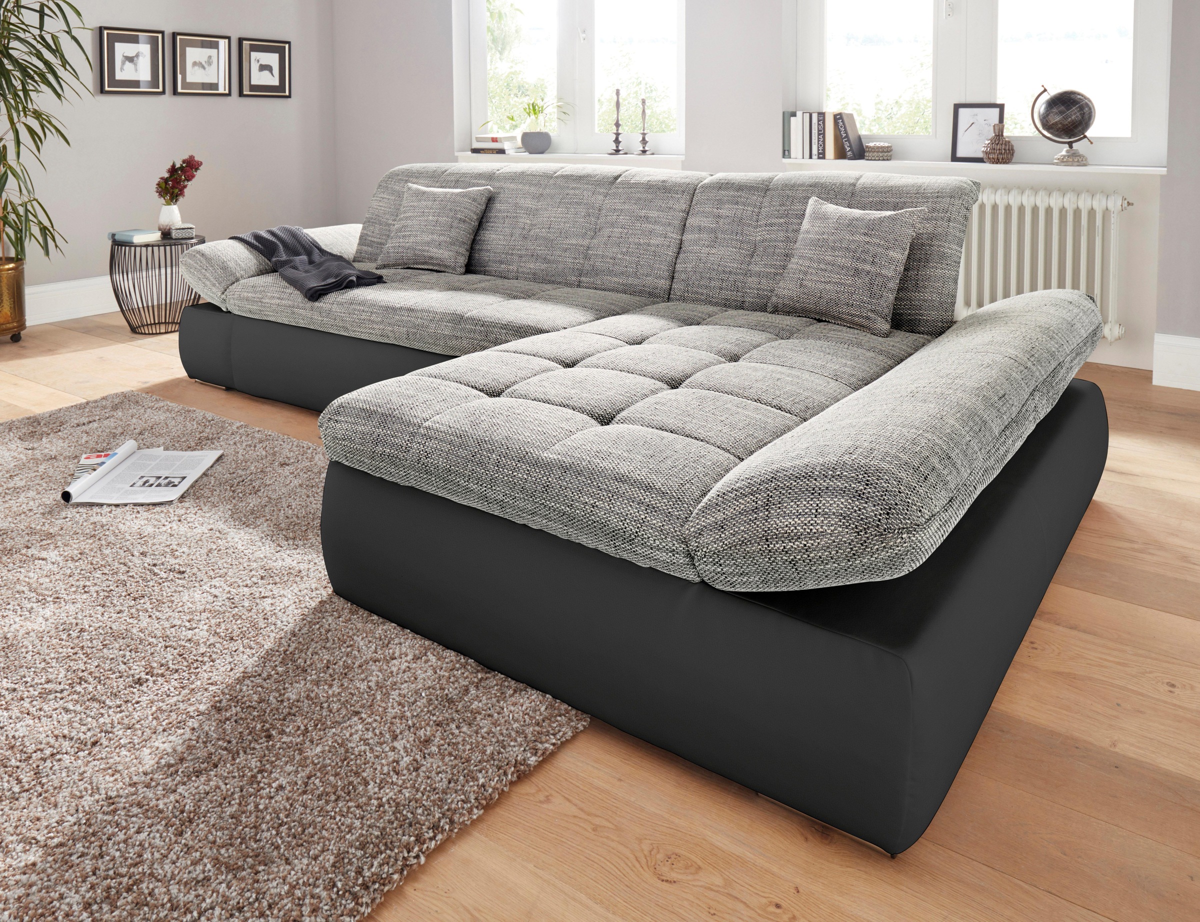 bestellen XXL-Format, BAUR wahlweise | im collection Bettfunktion DOMO und mit Moric«, »PB Armteilverstellung Ecksofa