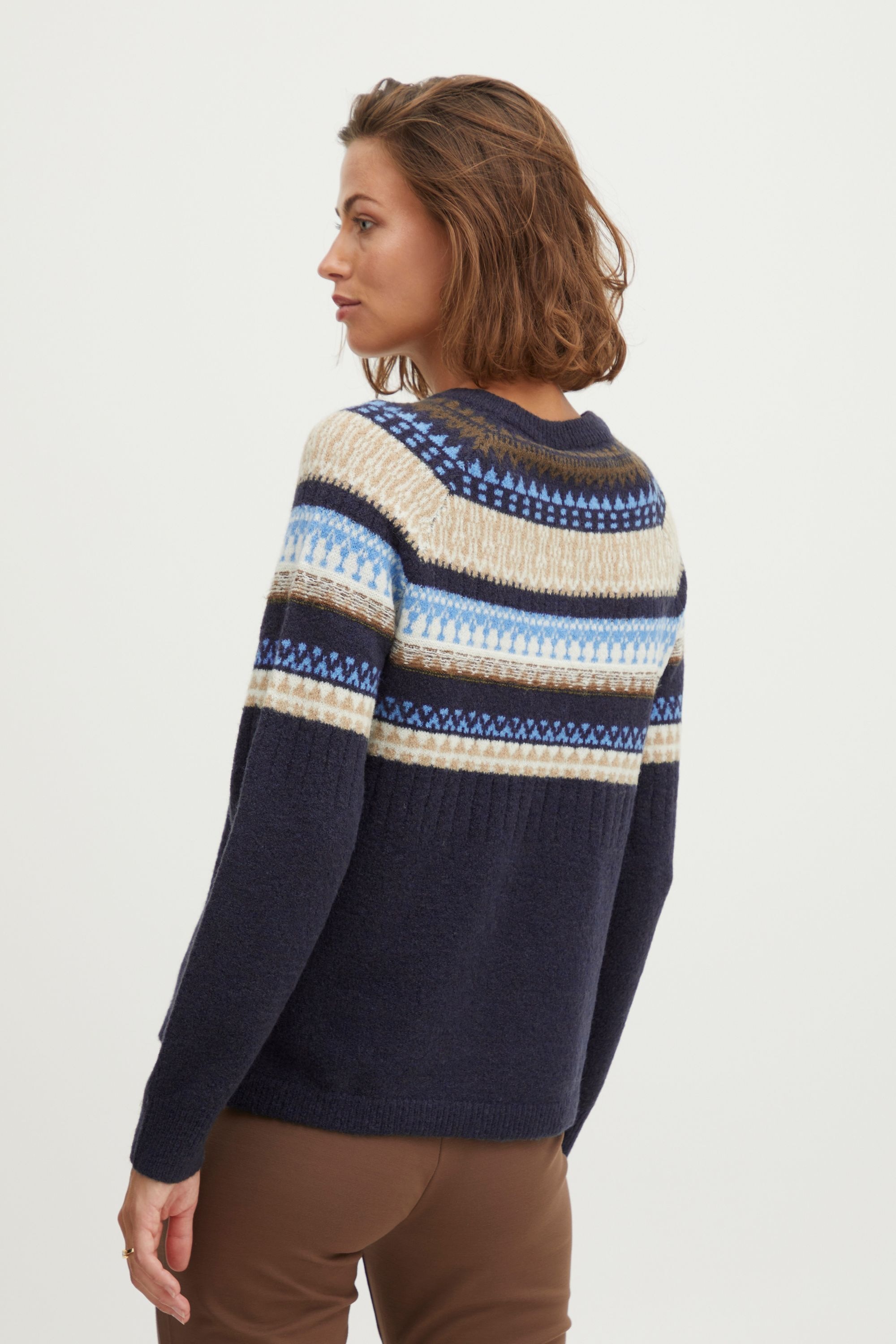 fransa Strickfleece-Pullover »Strickpullover FRIsabella«