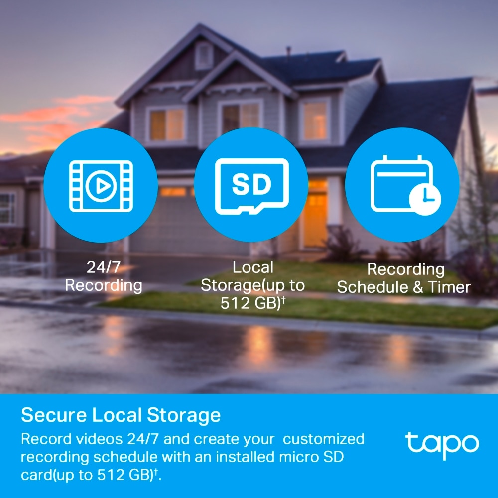 TP-Link Überwachungskamera »Tapo C500 Outdoor Pan/Tilt Security IP Kamera«, Außenbereich