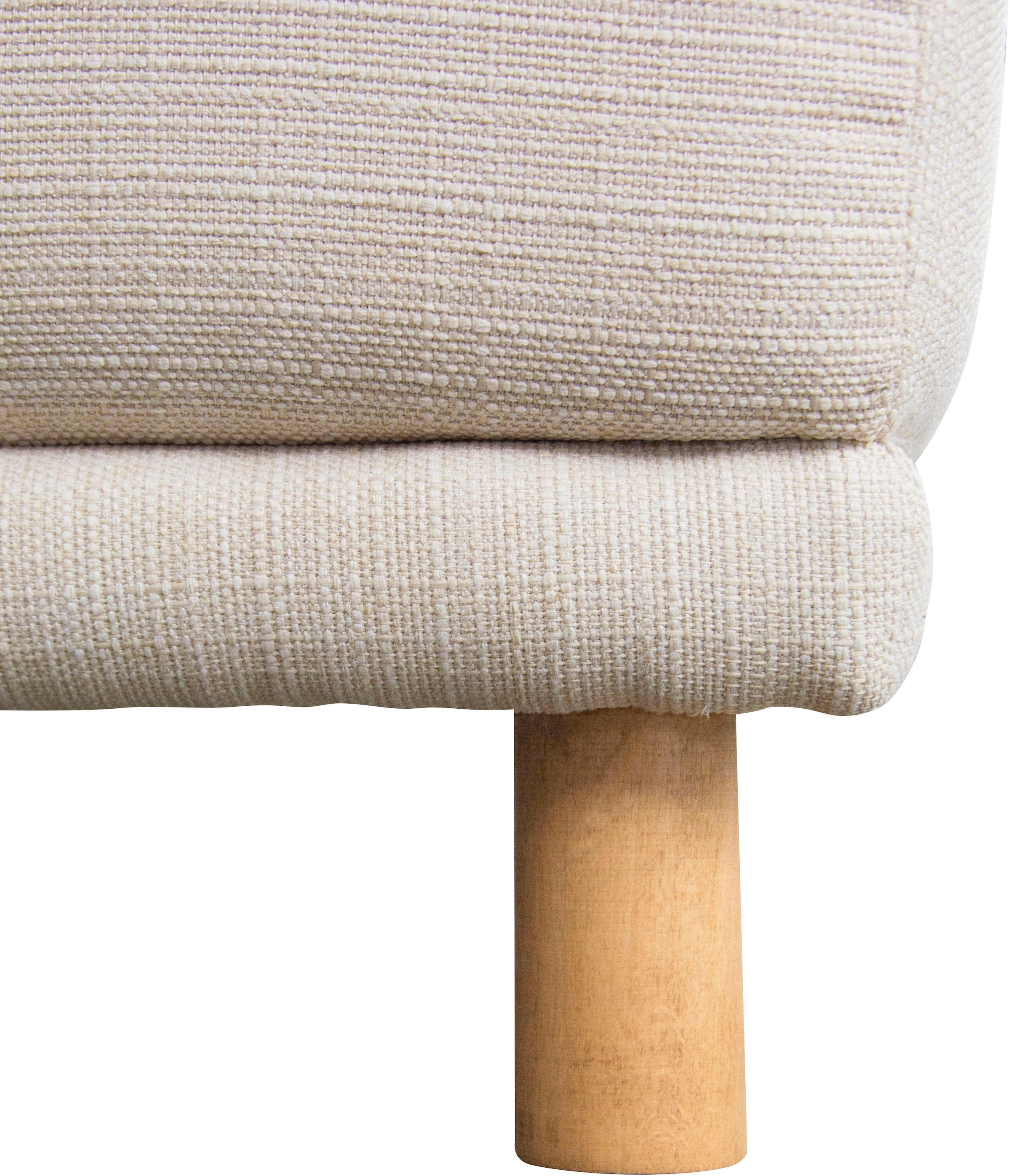 andas Wohnlandschaft »Maroon U-Form«, in skandinavischem Design, mit losen Kissen