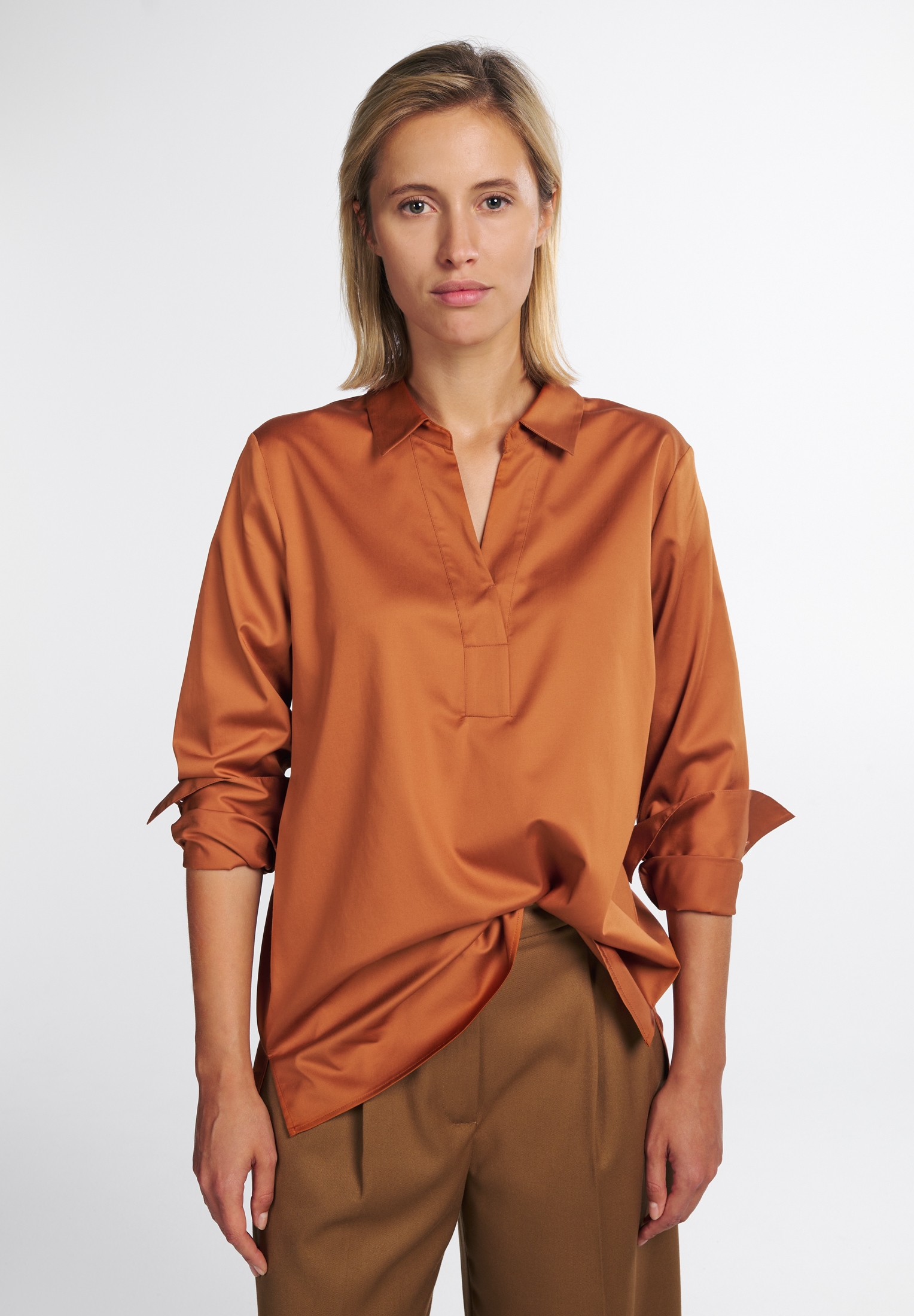 Eterna Hemdbluse »REGULAR FIT«, EASY IRON (bügelleicht)