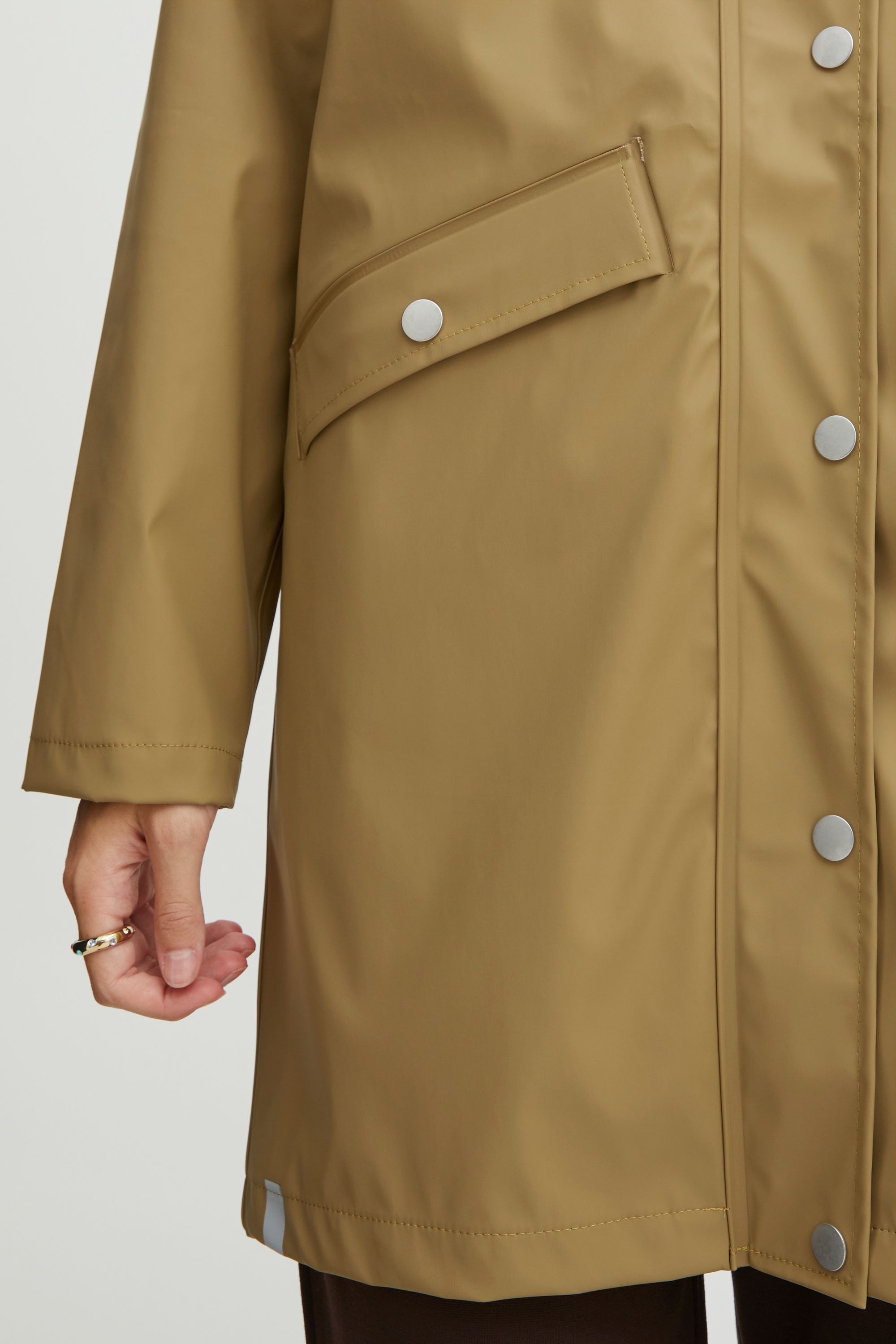 Ichi Regenjacke »Regenjacke IHTazi«, mit Kapuze