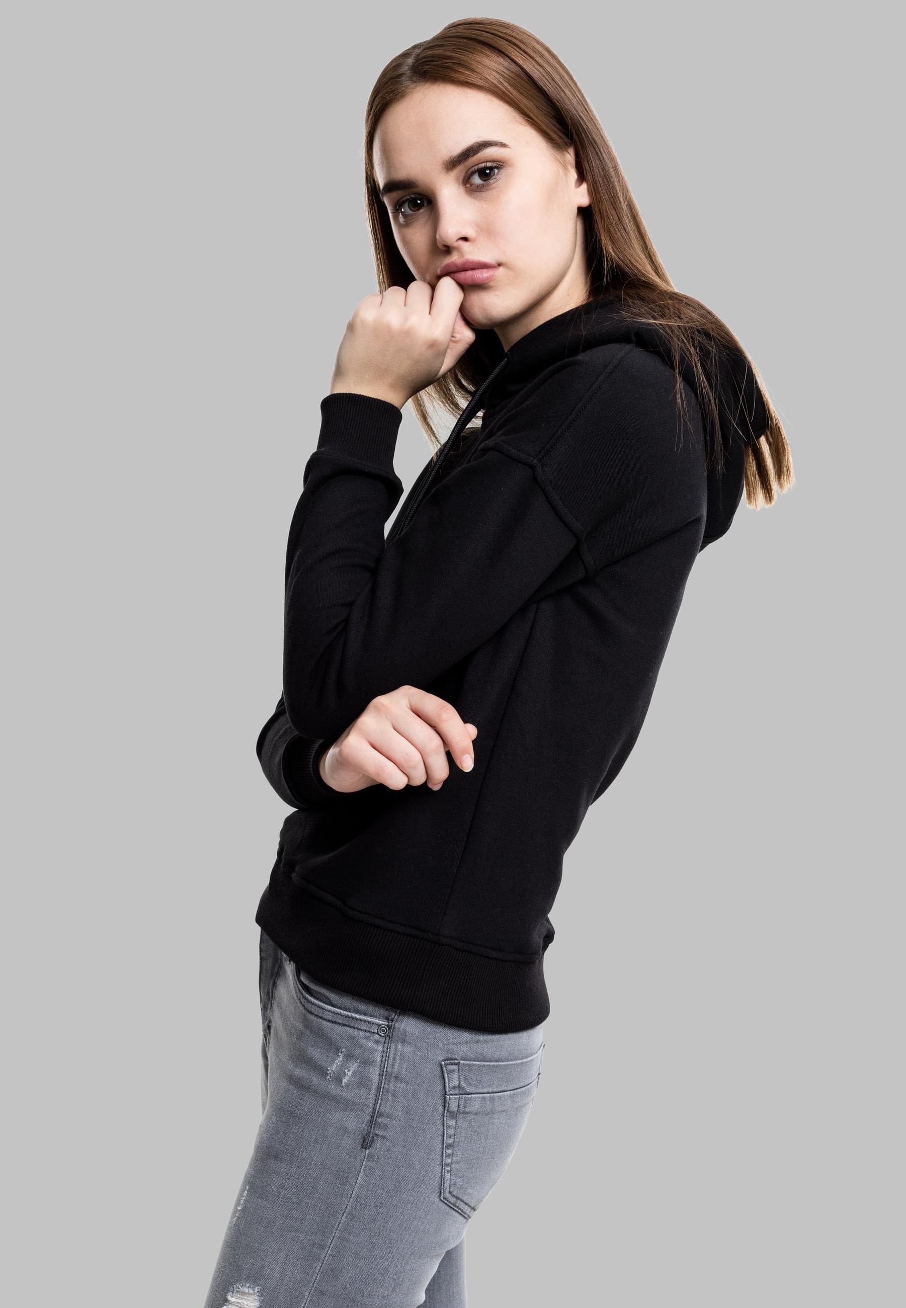 URBAN CLASSICS Kapuzenpullover »Urban Classics Damen Ladies Hoody«, (1 tlg.)