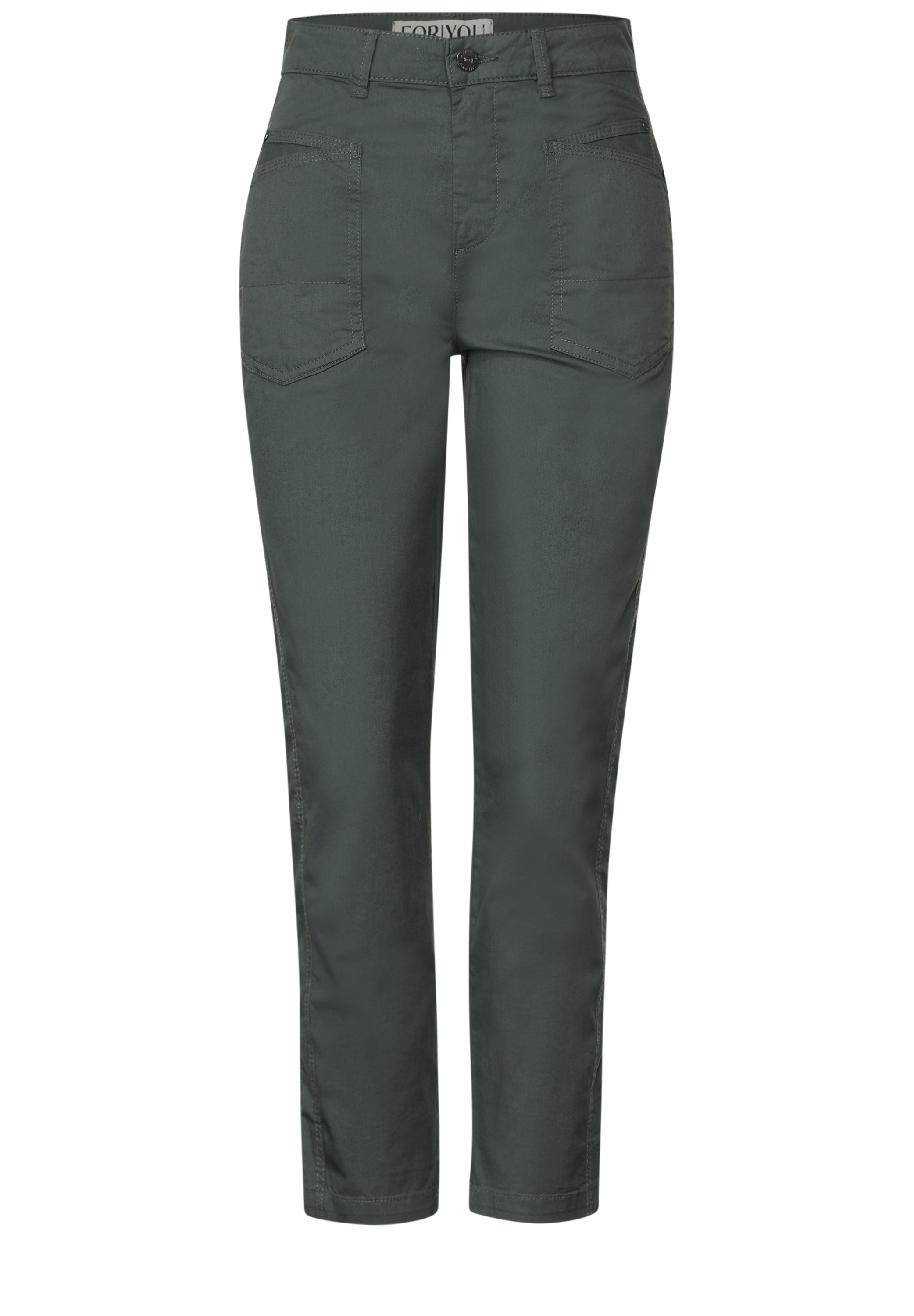 STREET ONE Cargohose, High Waist