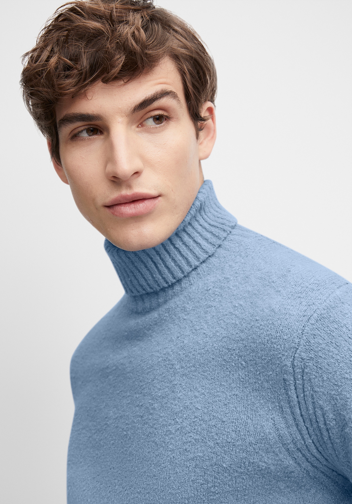 Cinque Rollkragenpullover »CINUPIO«, mit Strickbündchen