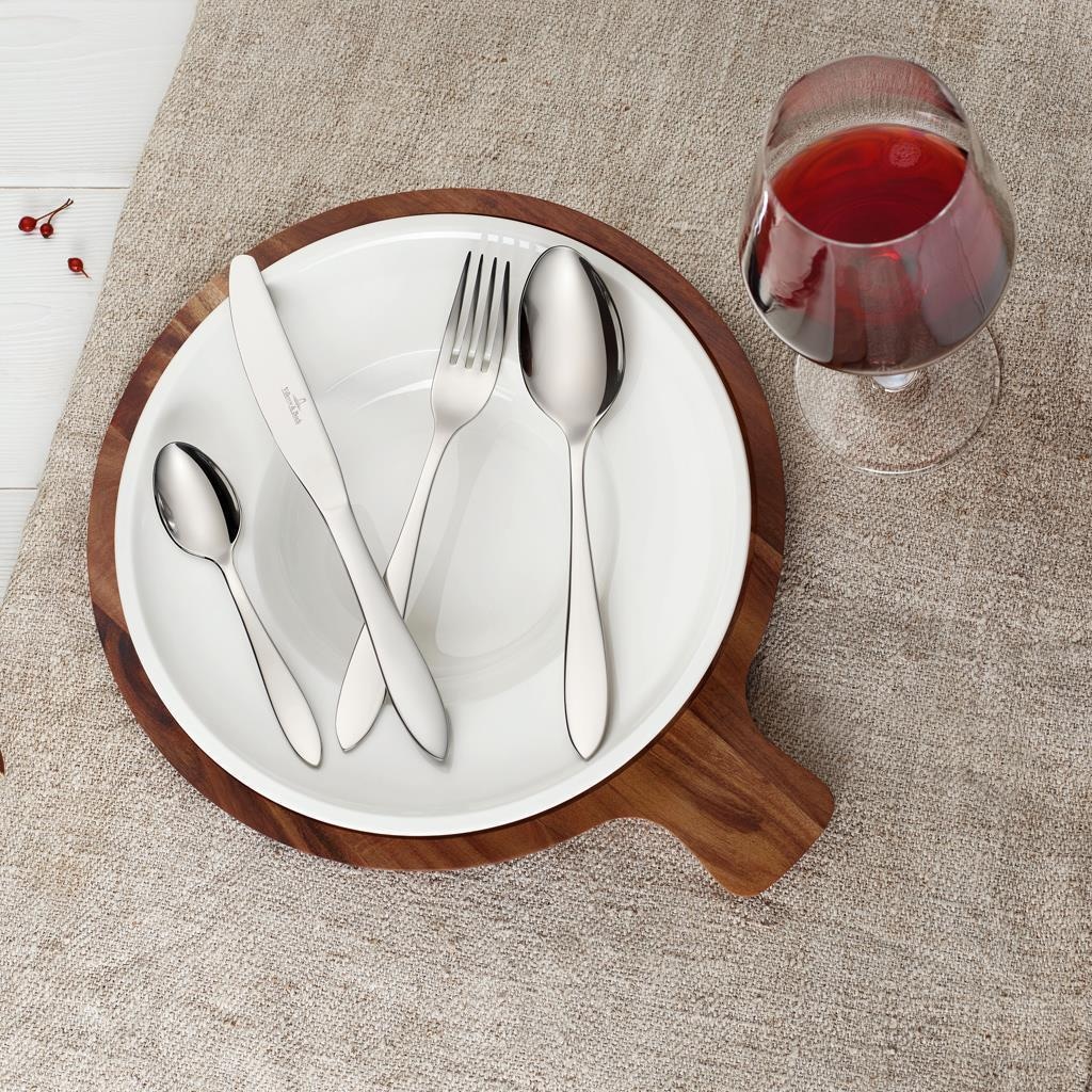 Villeroy & Boch Besteck-Set »Tafelbesteck Arthur 144er Set silber« Spülmaschinenfest