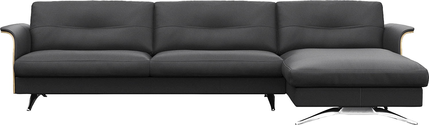 FLEXLUX Ecksofa "Glow Designsofa, bequem und komfortabel durch hochwertigen günstig online kaufen