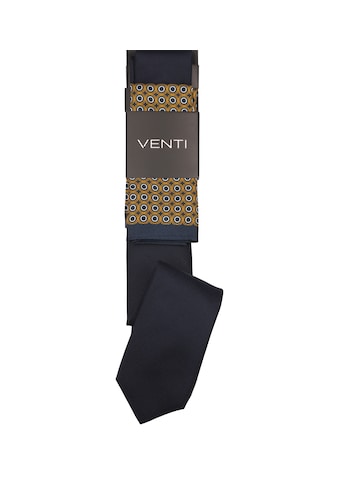 Krawatte »VENTI Set aus Krawatte und Einstecktuch andere Muster«